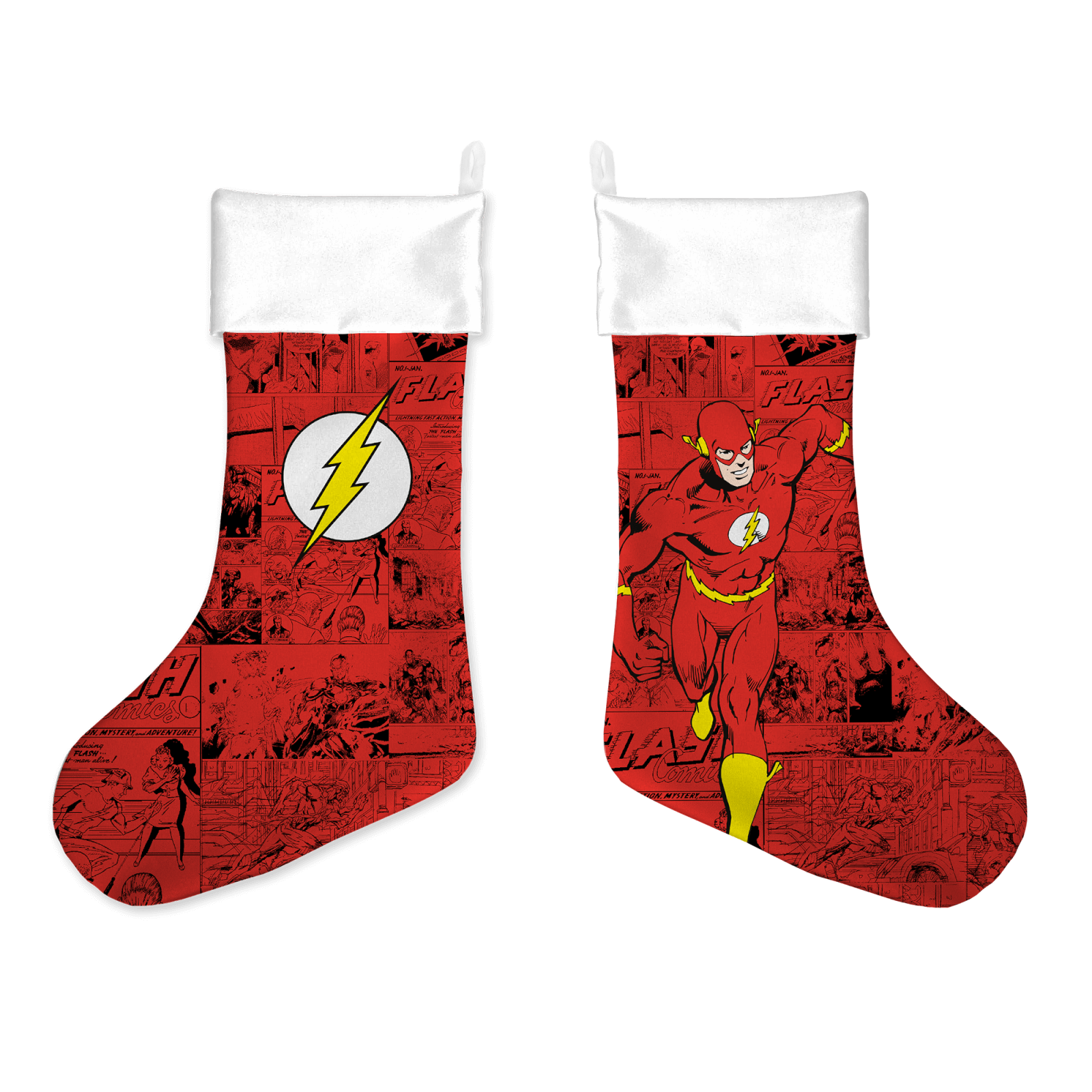 

The Flash Comic Christmas Stocking