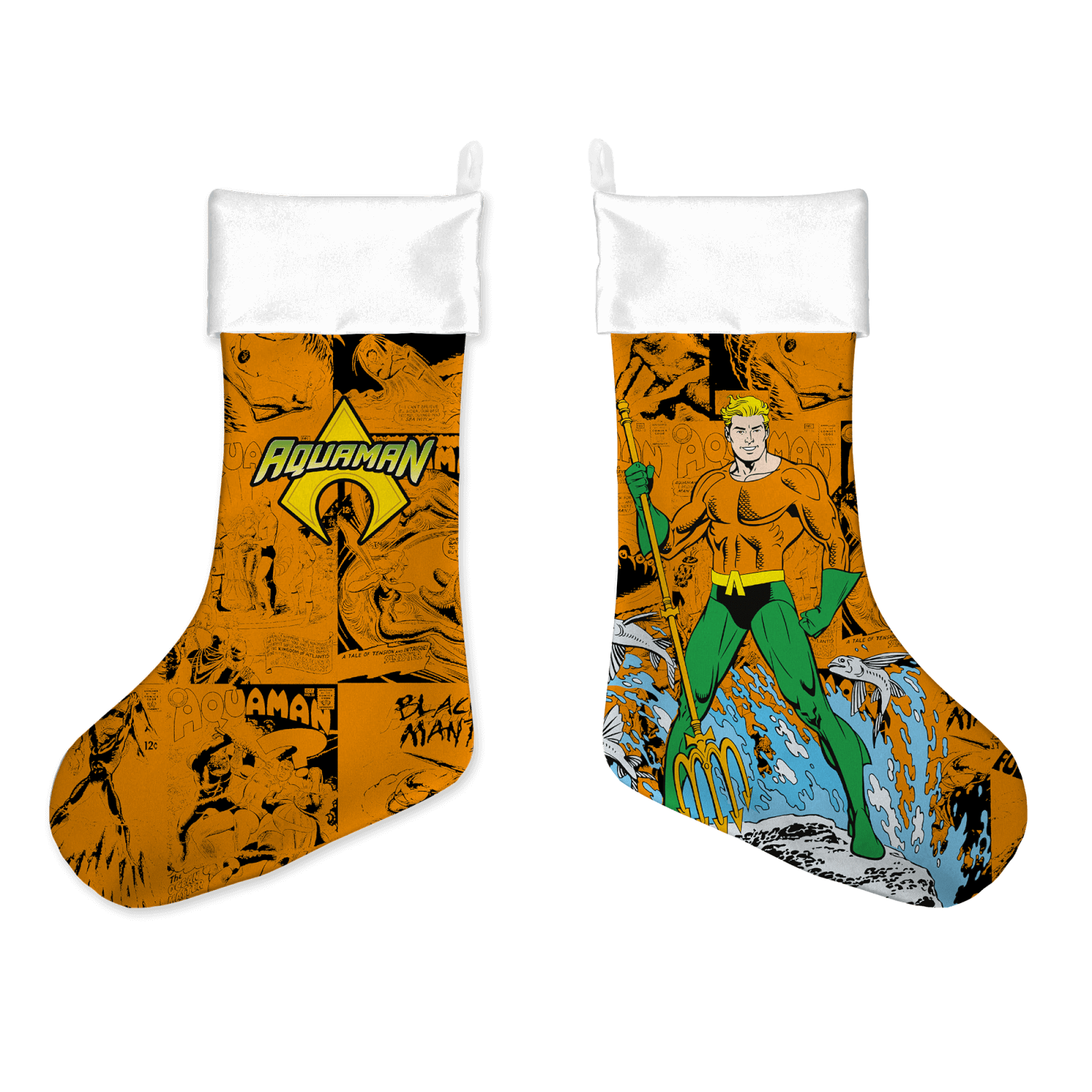 

Aquaman Comic Christmas Stocking