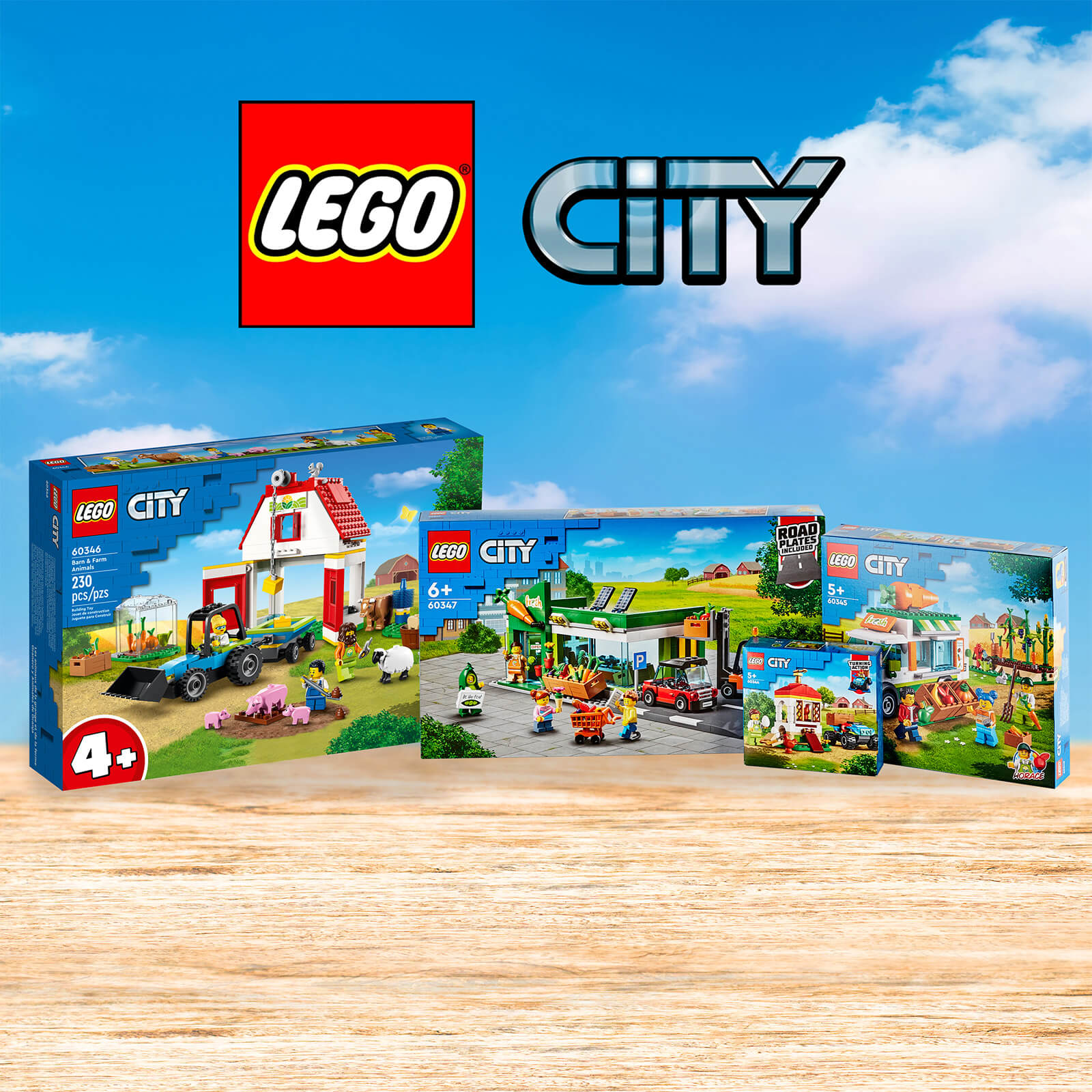 LEGO City Life On The Farm Bundle Set For Kids