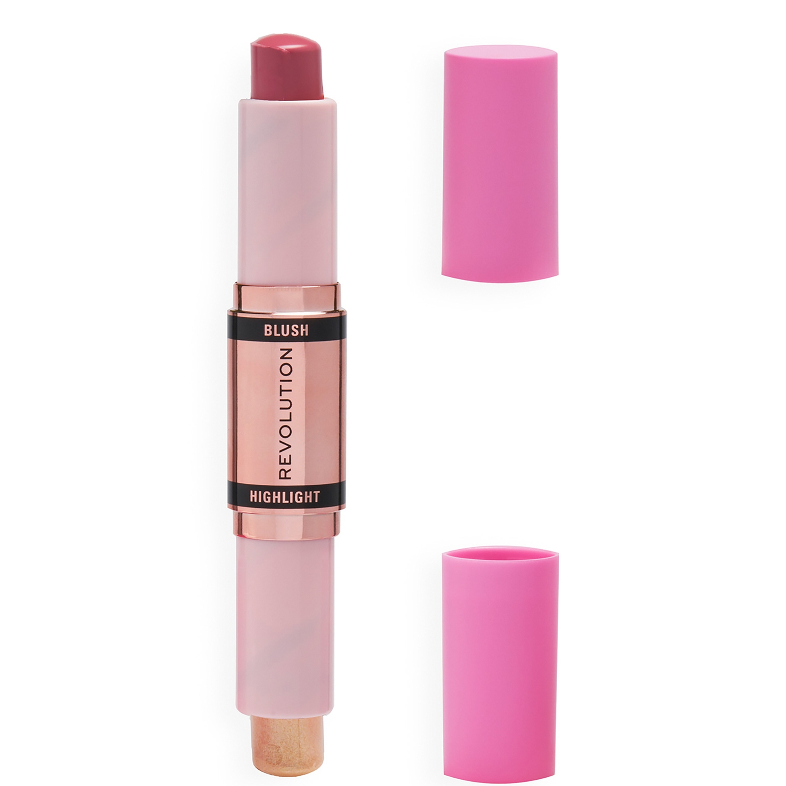 

Revolution Blush & Highlight Stick - Mauve Glow