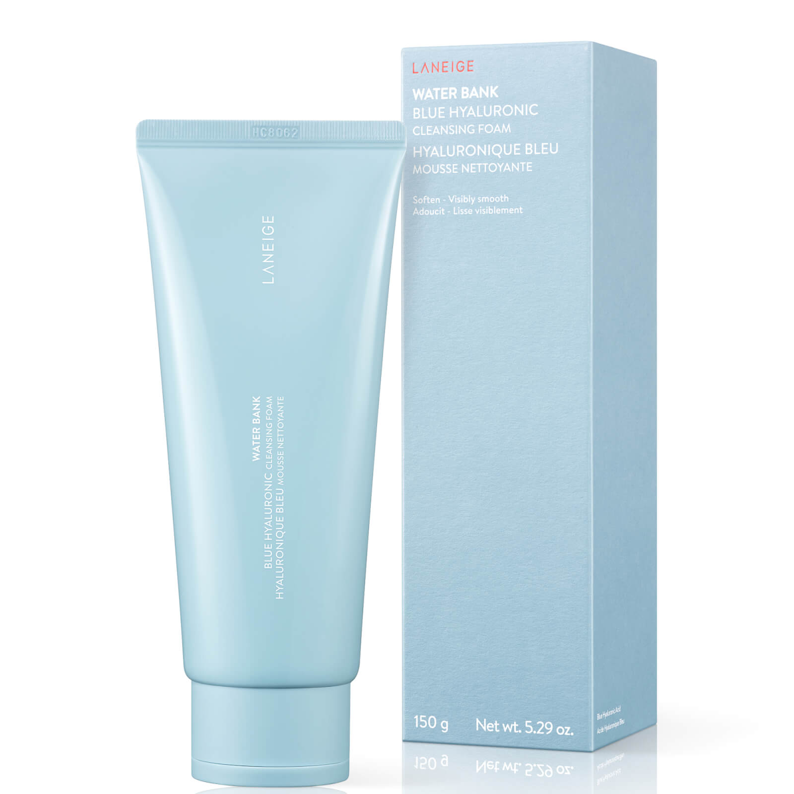 Photos - Facial / Body Cleansing Product Laneige Water Bank Blue Hyaluronic Cleansing Foam 150g 