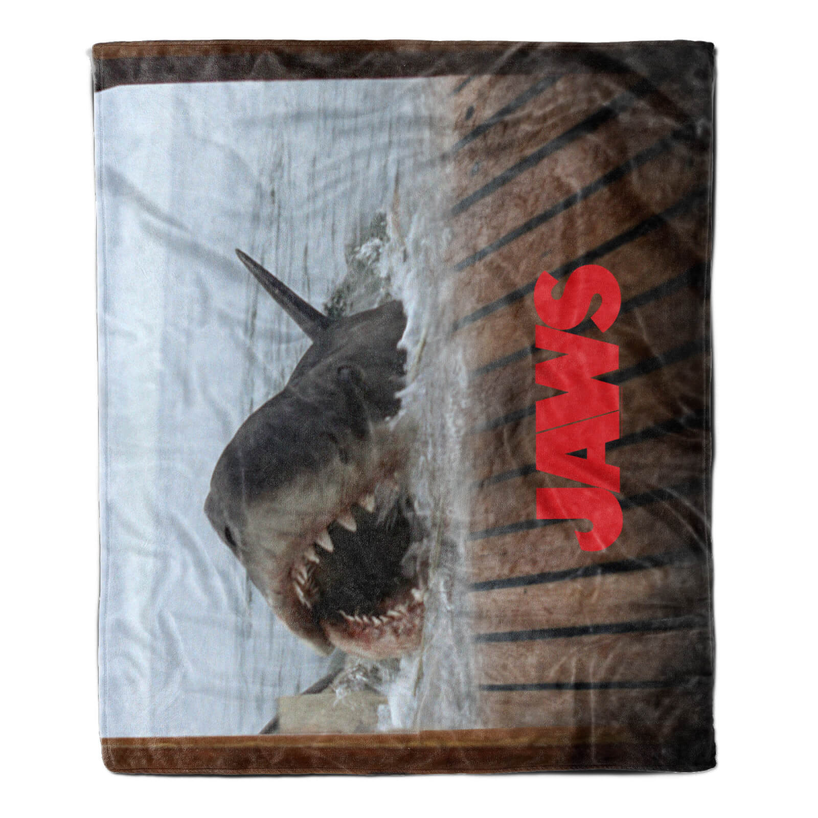 

Jaws Shark Scene Fleece Blanket - M