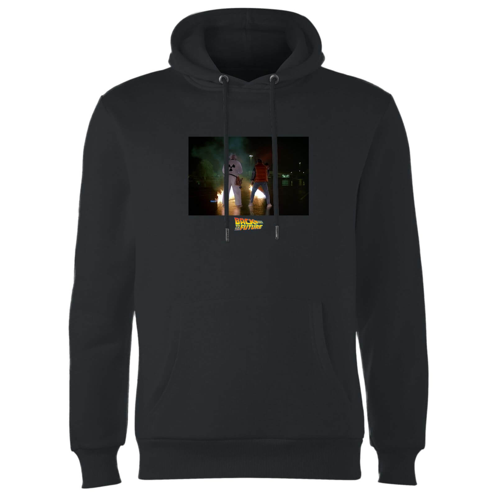 Back to the Future First Test Hoodie - Black - XXL - Nero