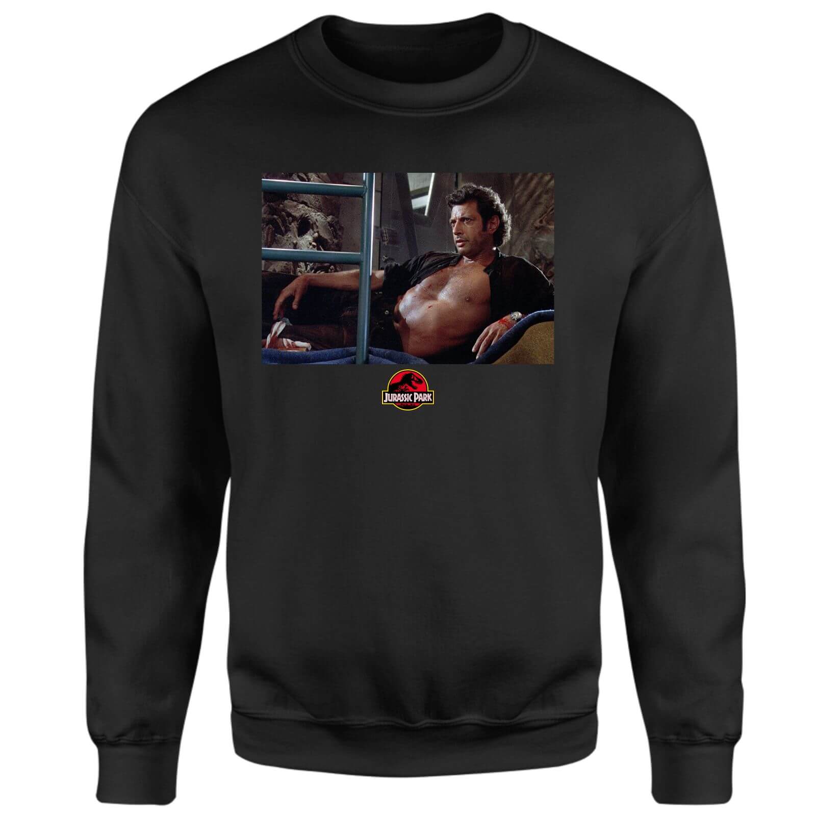 

Jurassic Park Jeff Goldblum Sweatshirt - Black - XS - Nero
