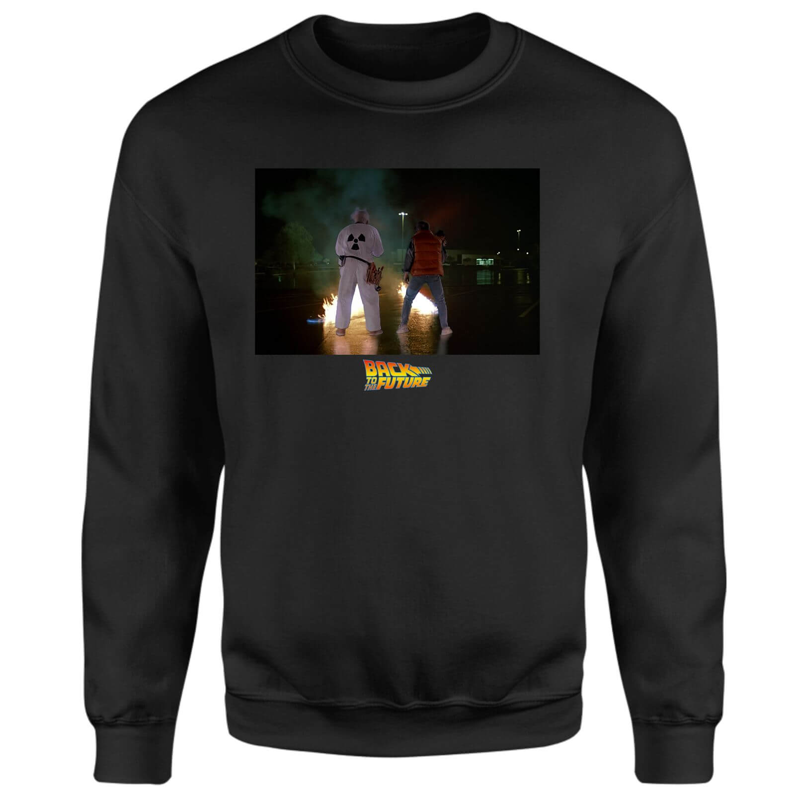 Back to the Future First Test Sweatshirt - Black - XXL - Nero