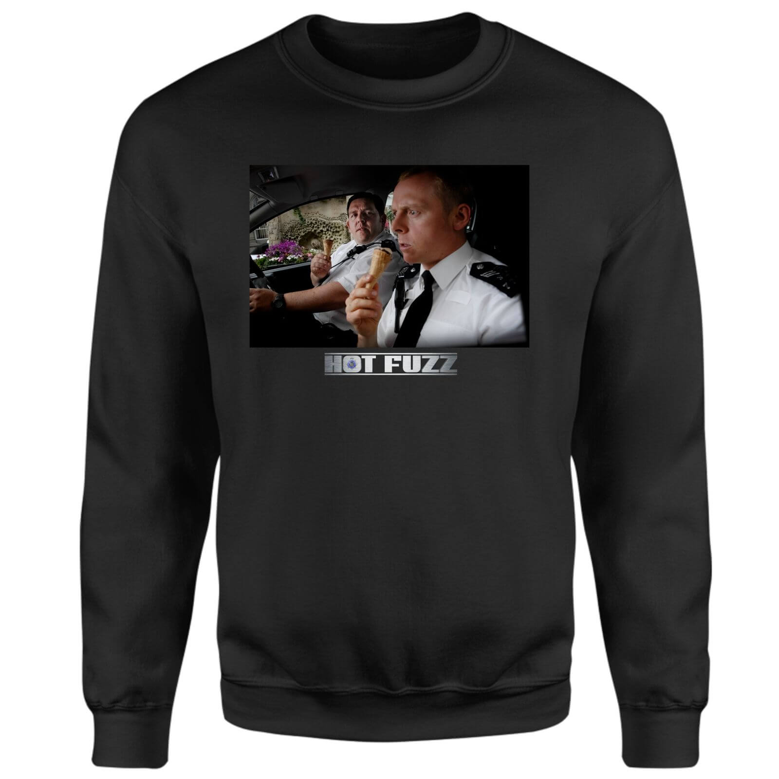 

Hot Fuzz Ice Cream Scene Sweatshirt - Black - XXL - Nero