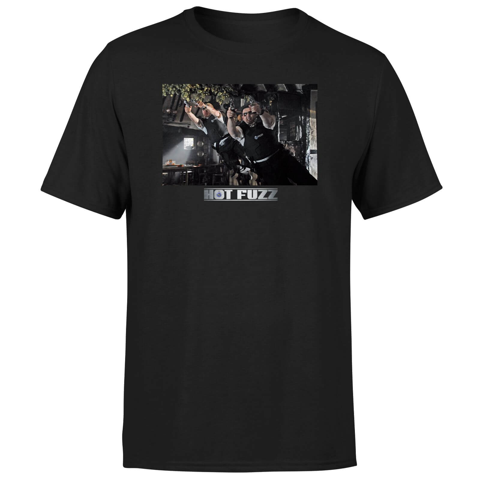 

Hot Fuzz Pub Scene Unisex T-Shirt - Black - XXL - Nero