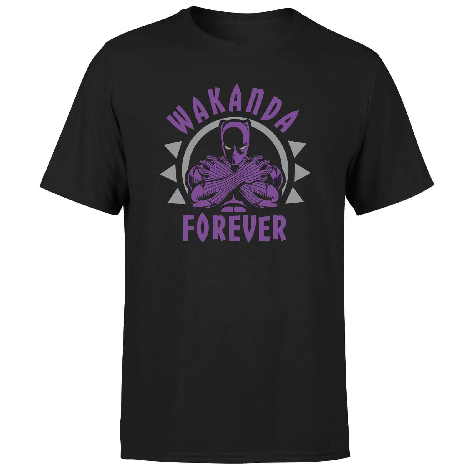 Wakanda Forever T-Shirt - Black - XXL - Nero