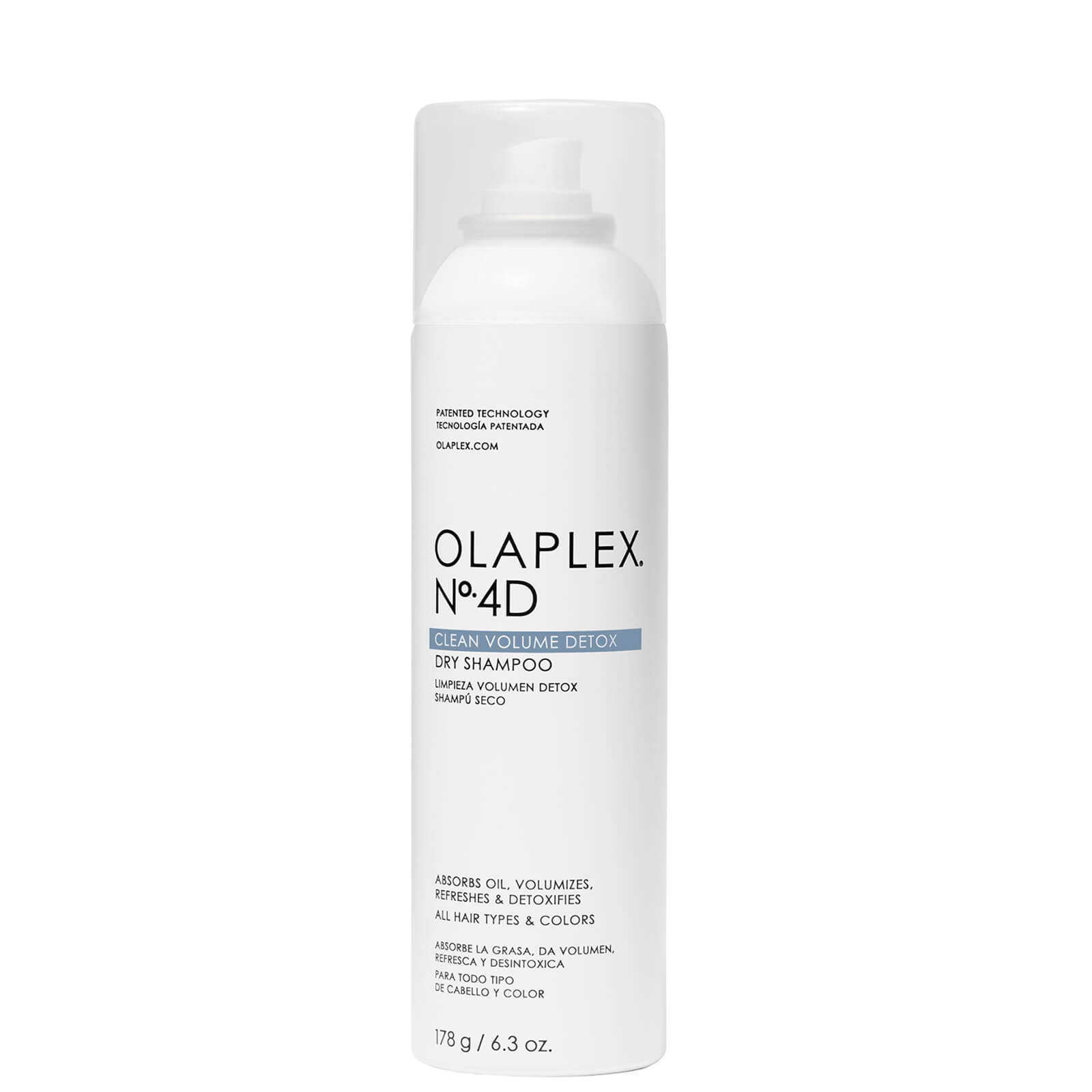Olaplex No.4D Clean Volume Weightless Oil-Absorption Detox Dry Shampoo 250ml