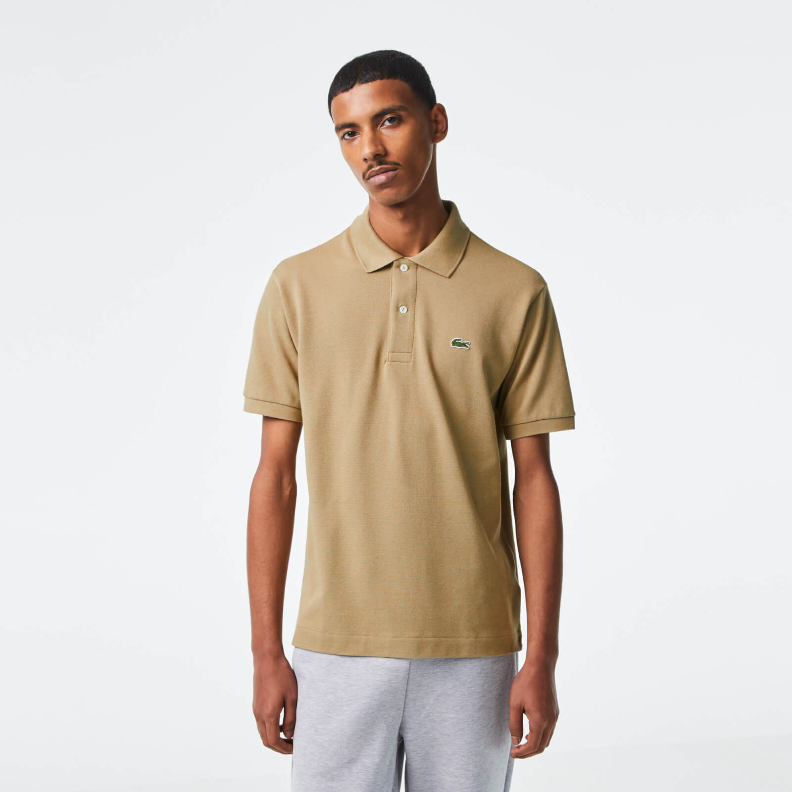 Lacoste Classic Logo-Appliqued Cotton Polo Shirt