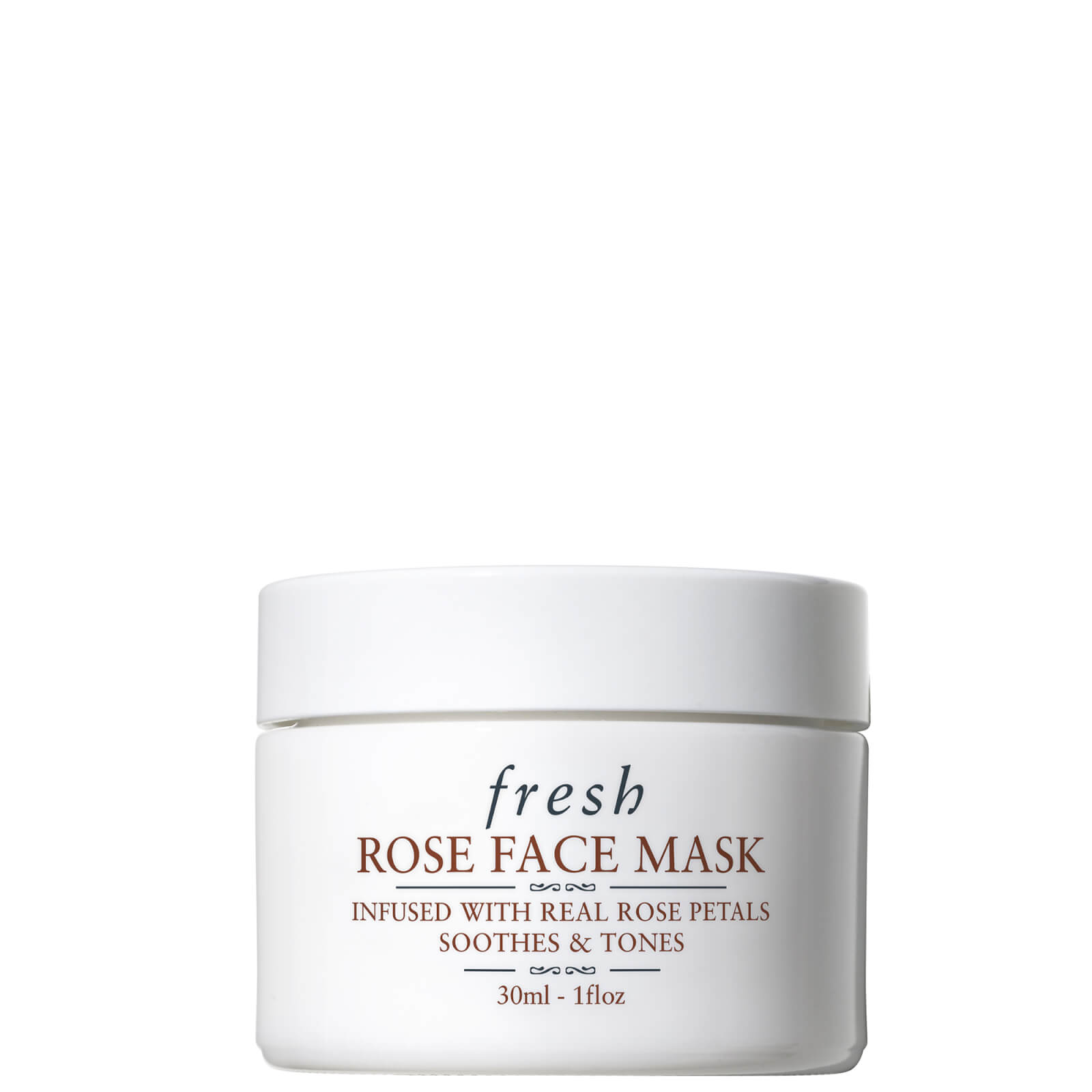 Fresh Rose Face Mask 30ml In White