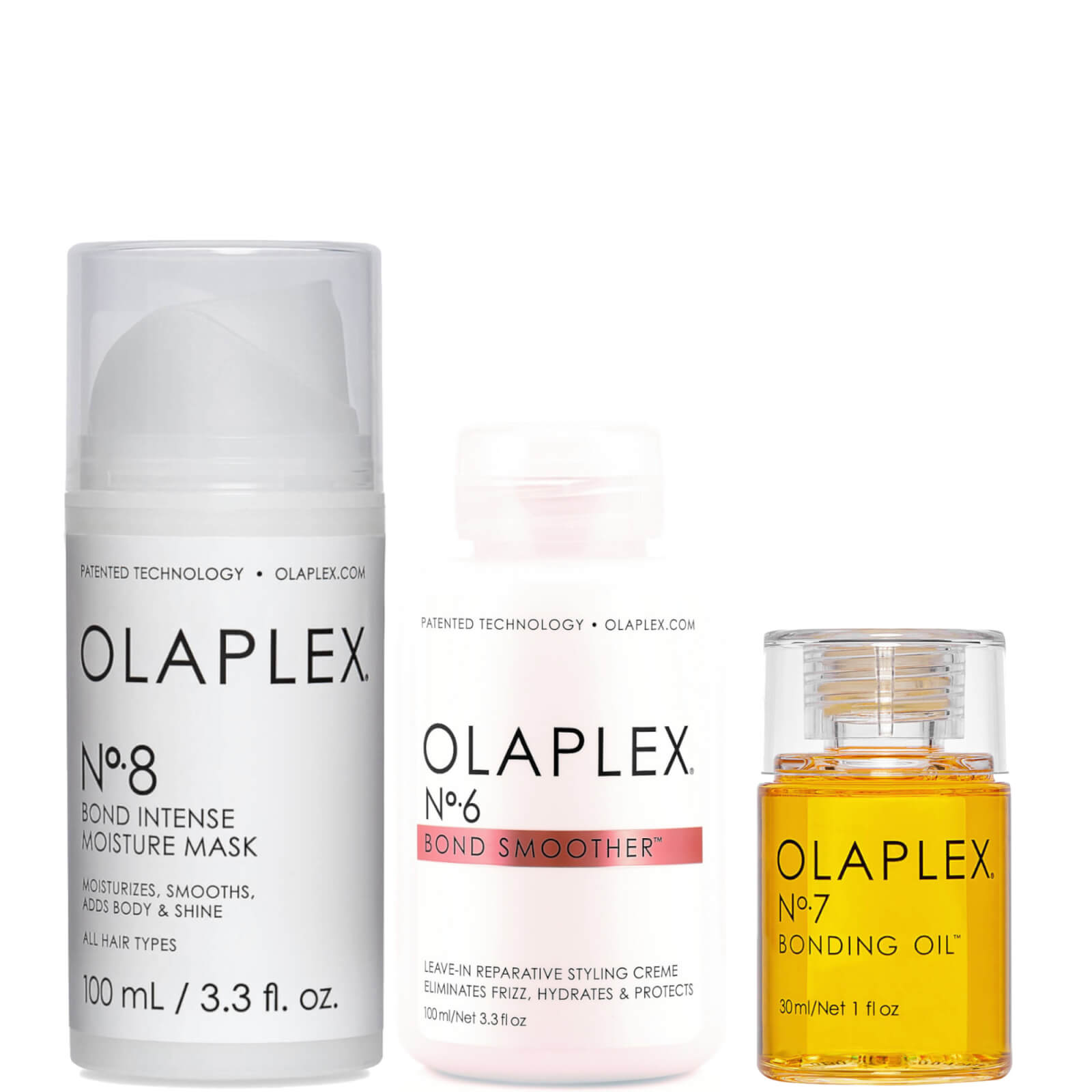 

Olaplex Singles Day Bundle - No.6, No.7, No.8