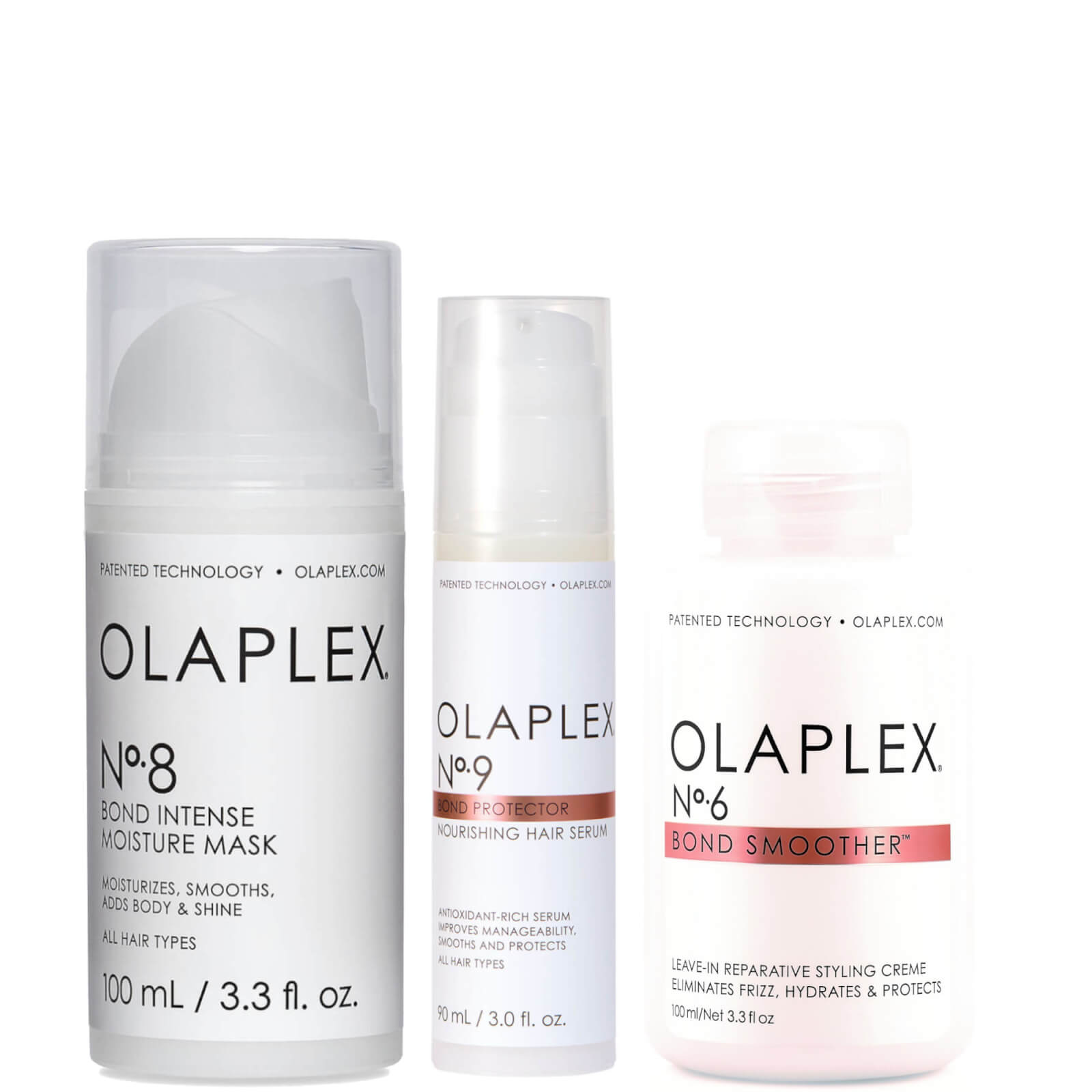 

Olaplex Singles Day Bundle - No.6, No.8, No.9