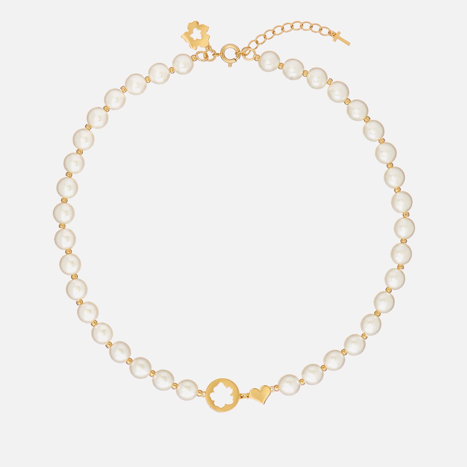 Image of Ted Baker Palooma Gold-Tone Faux Pearl Necklace