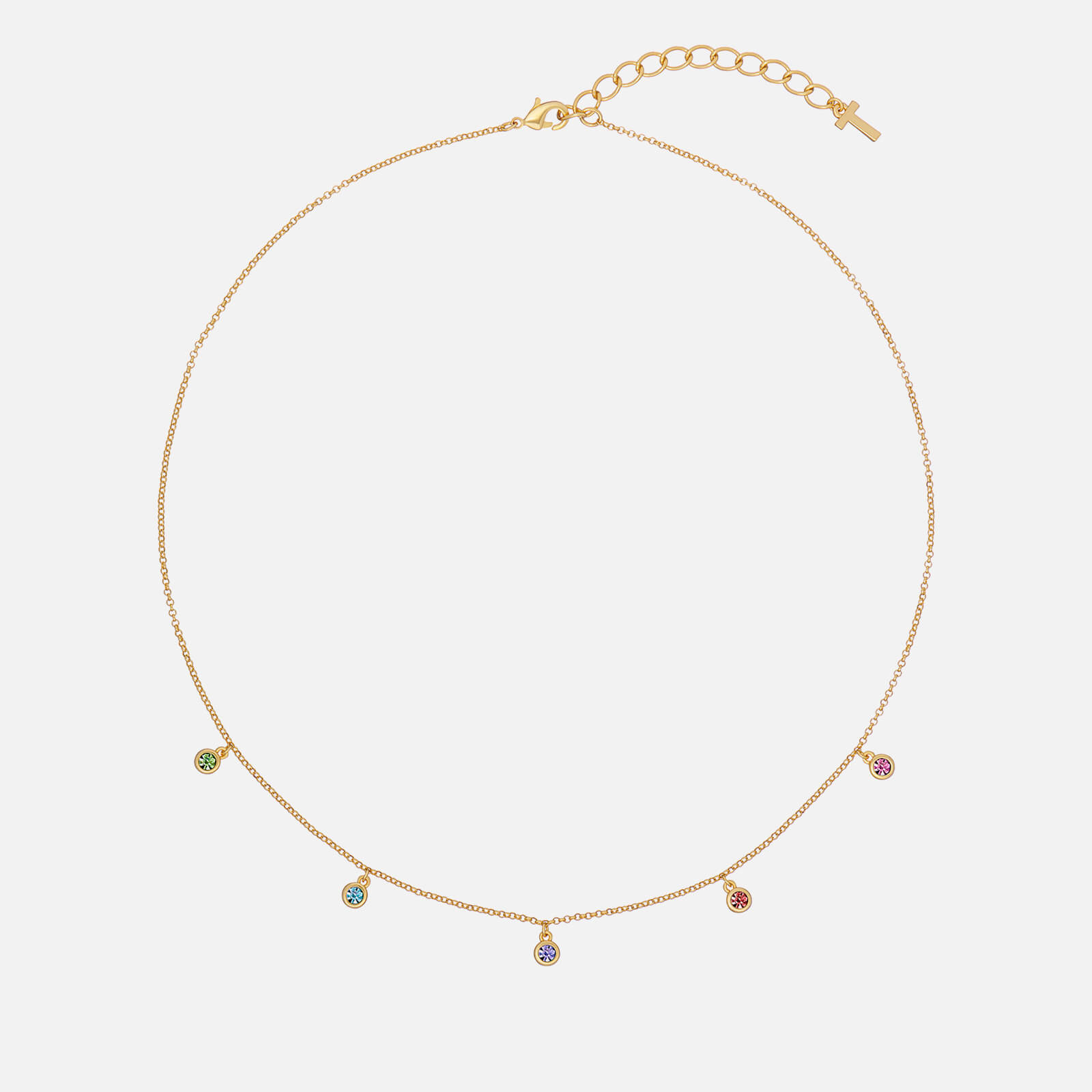 Image of Ted Baker Clemmee Droplet Gold-Tone Necklace