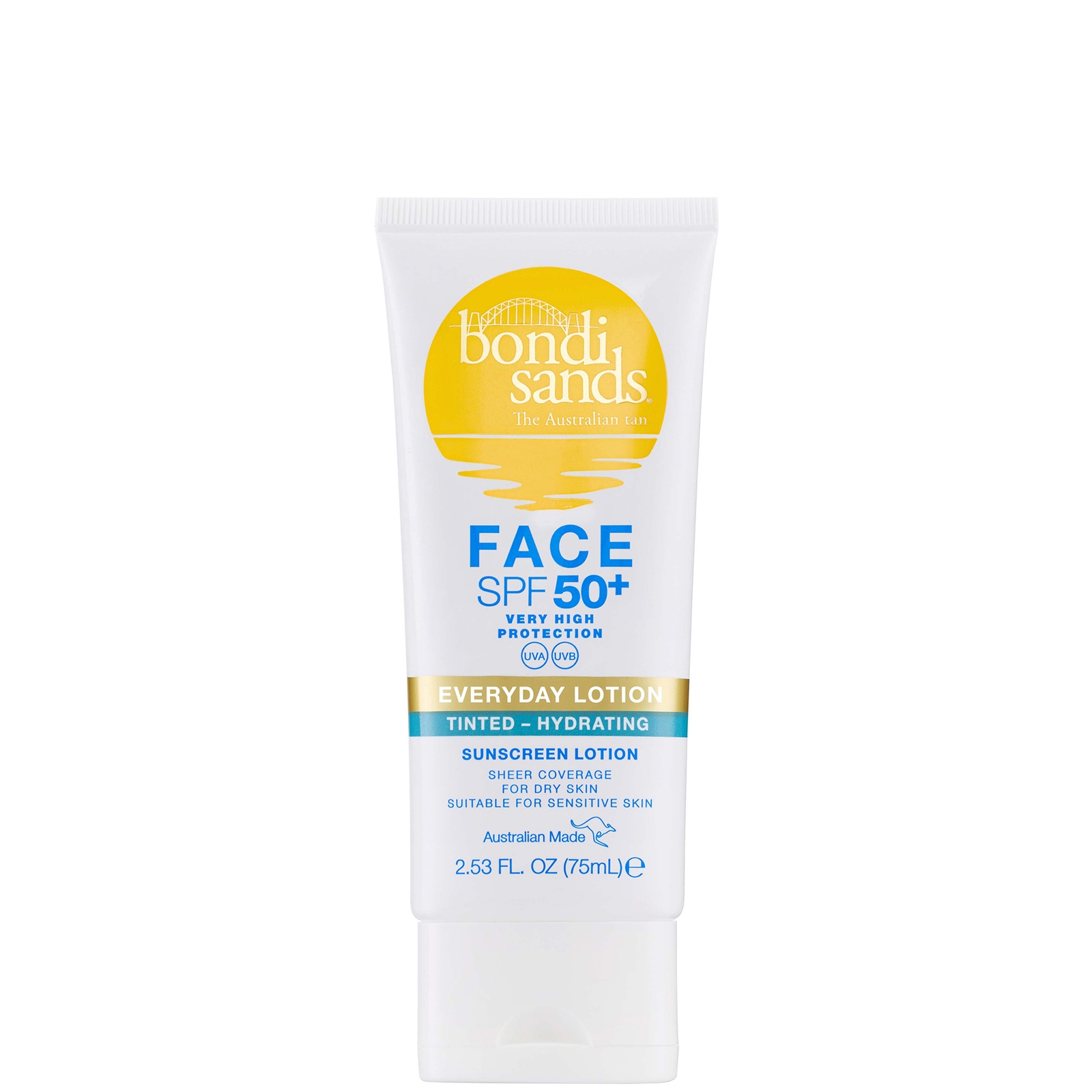 

Bondi Sands SPF 50+ Fragrance Free 3 Star Hydrating Tinted Face Lotion 75ml
