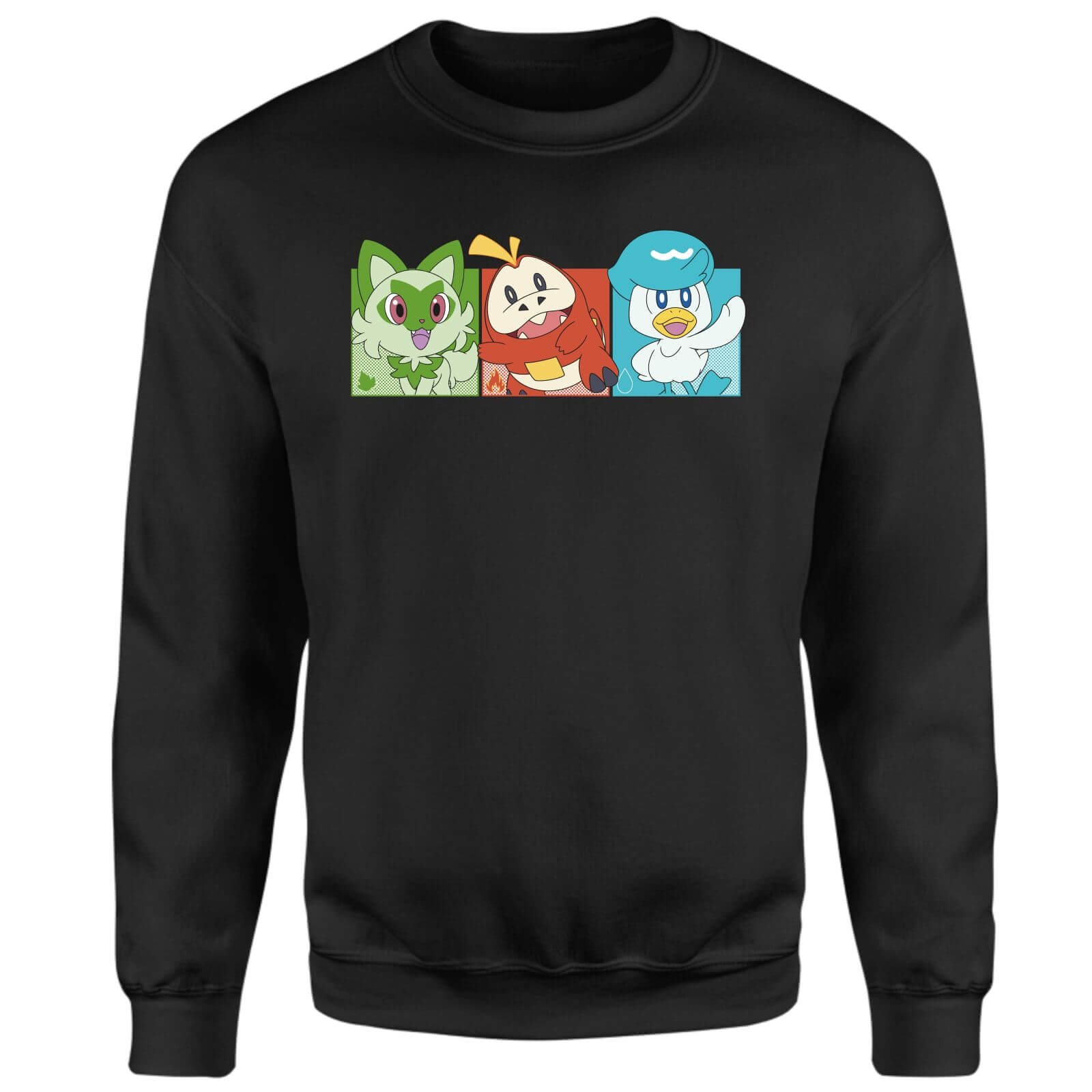 

Pokémon 1st Starters Panels Sweatshirt - Black - XXL - Nero
