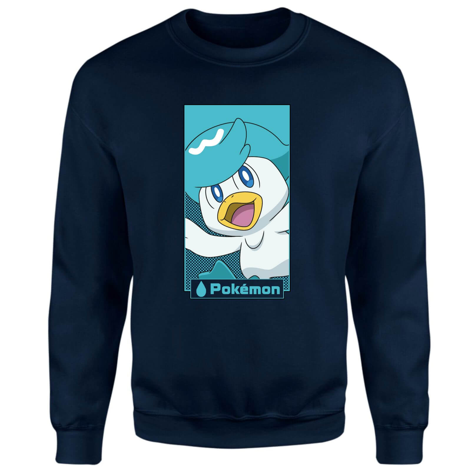 Pokémon Quaxly Sweatshirt - Navy - XXL - Blu Navy