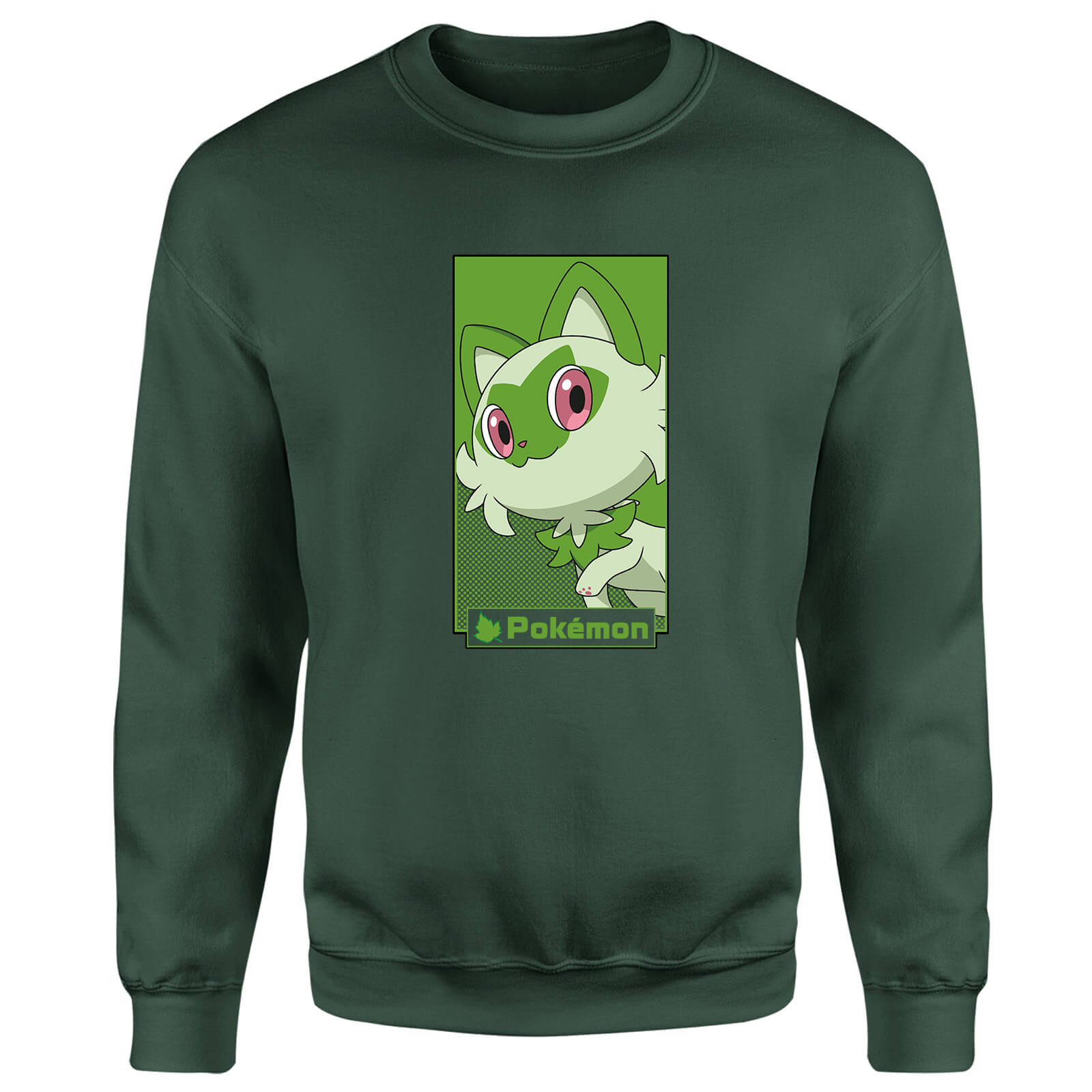 

Pokémon Sprigatito Kids' Sweatshirt - Green - 3-4 Anni - Verde