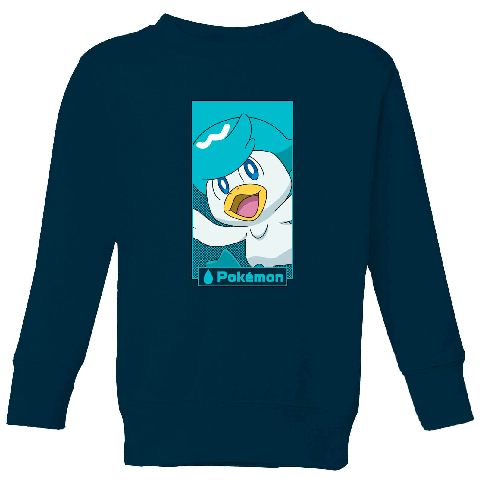 

Pokémon Quaxly Kids' Sweatshirt - Navy - 7-8 Anni - Blu Navy