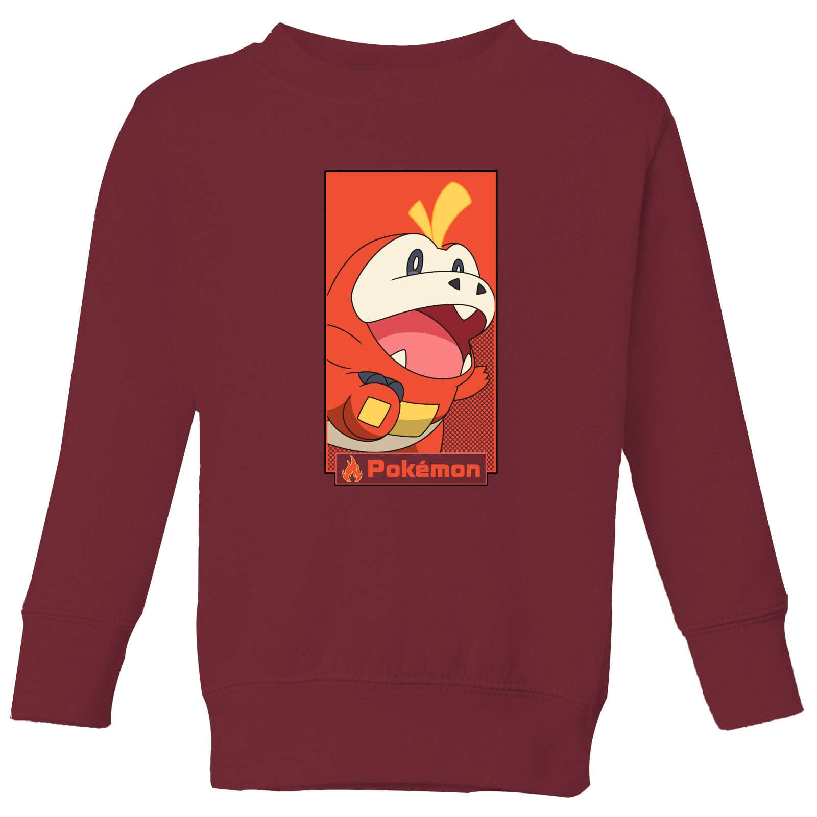 

Pokémon Fuecoco Kids' Sweatshirt - Burgundy - 9-10 Anni - Burgundy
