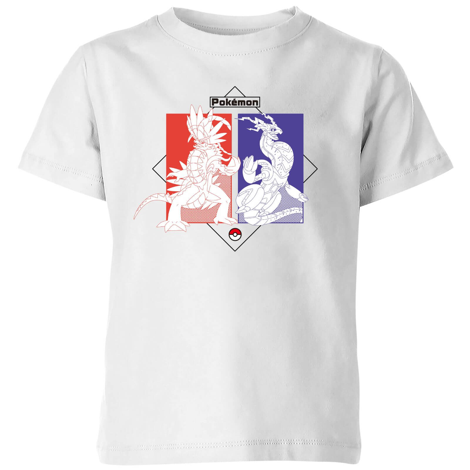 Pokémon Legendary Kids' T-Shirt - White - 11-12 Years - White