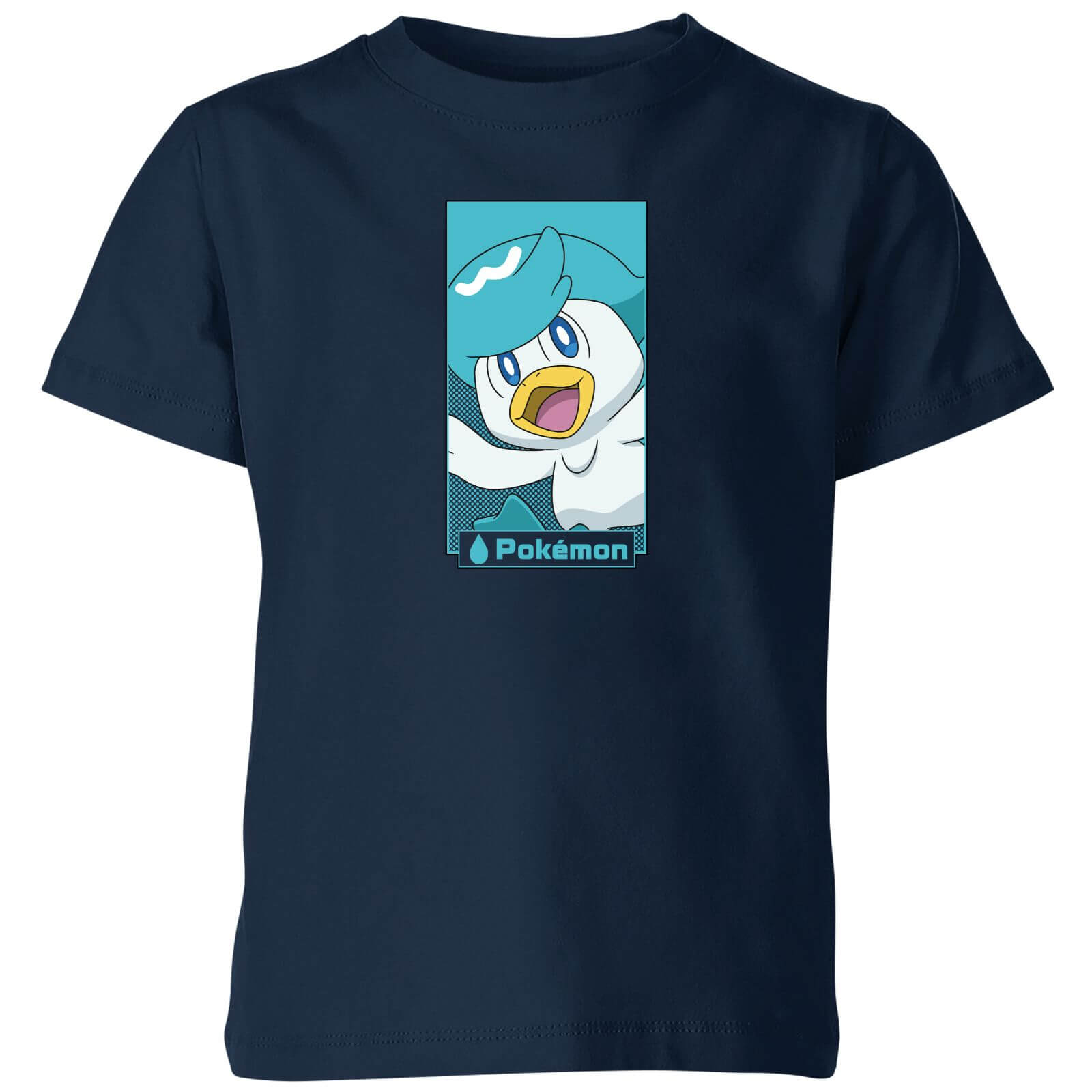 Pokémon Quaxly Kids' T-Shirt - Navy - 9-10 Years - Navy