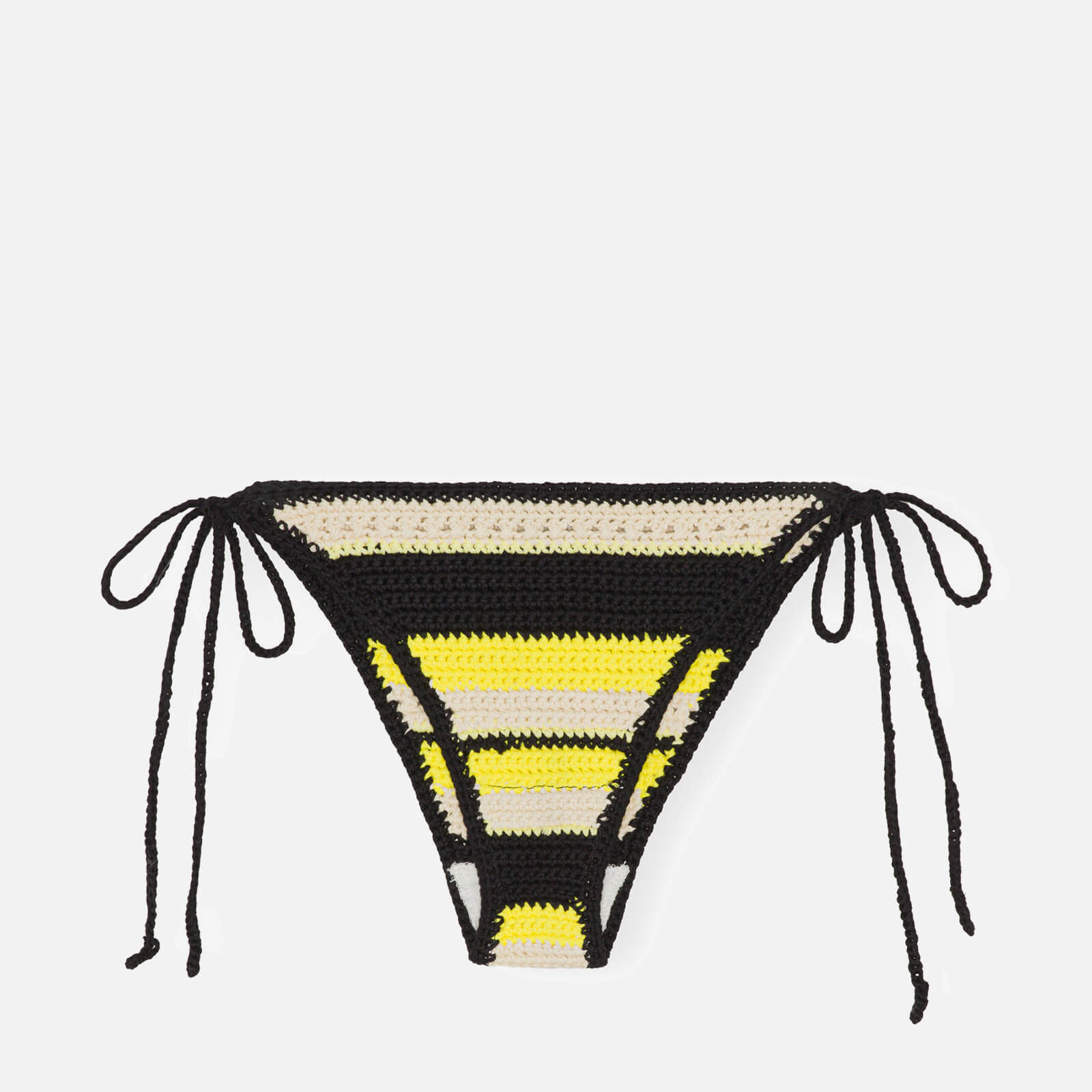 Ganni Organic Cotton Crochet Bikini Briefs - EU 38/UK 10