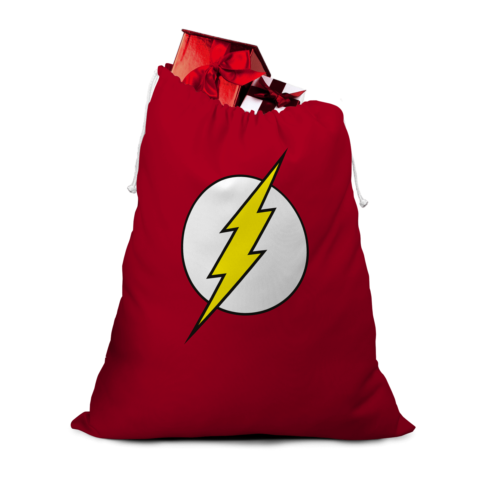 The Flash Logo Christmas Santa Sack