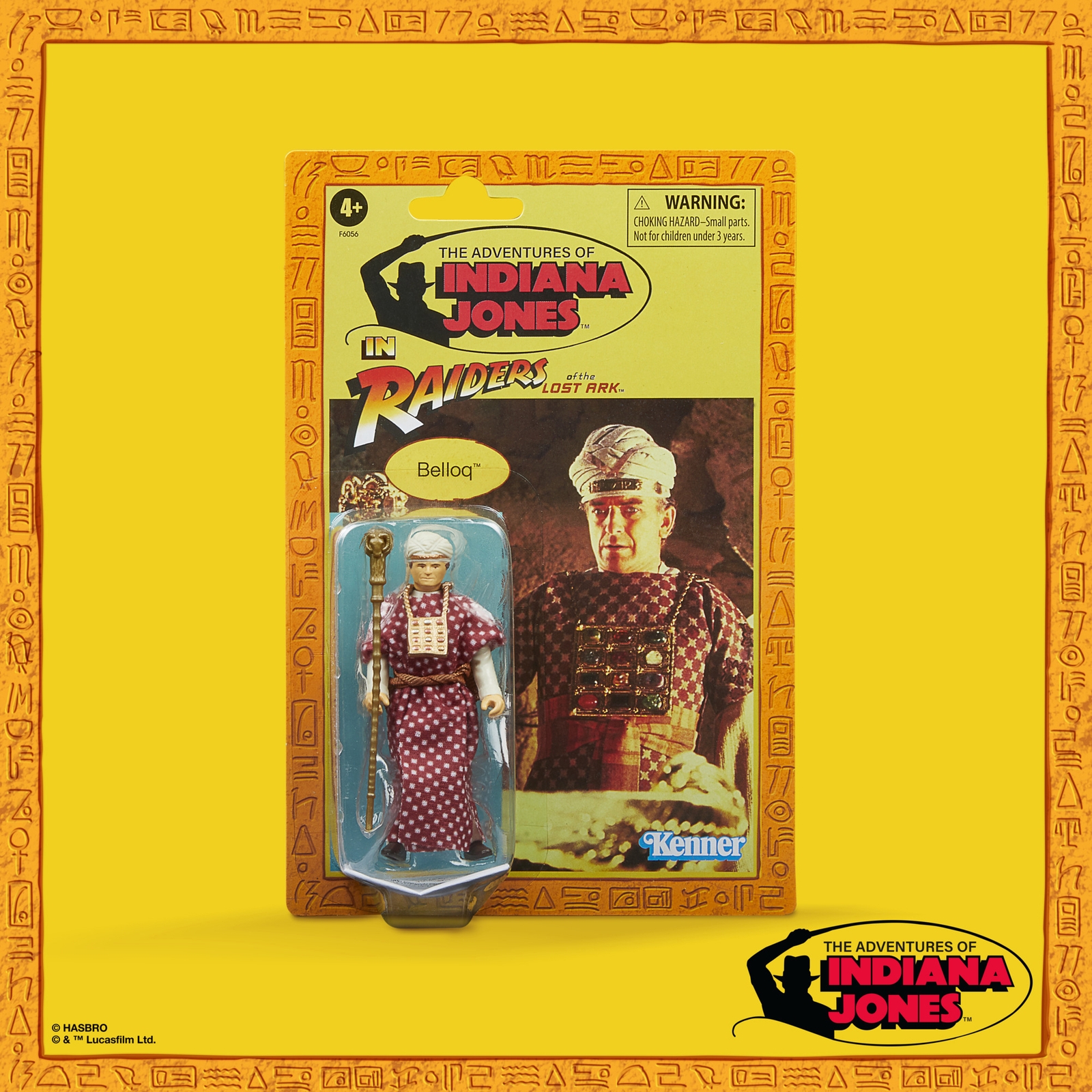 Photos - Action Figures / Transformers Indiana Jones Retro Collection Belloq  Action Figure (3.75”) F6056 (Ceremonial)
