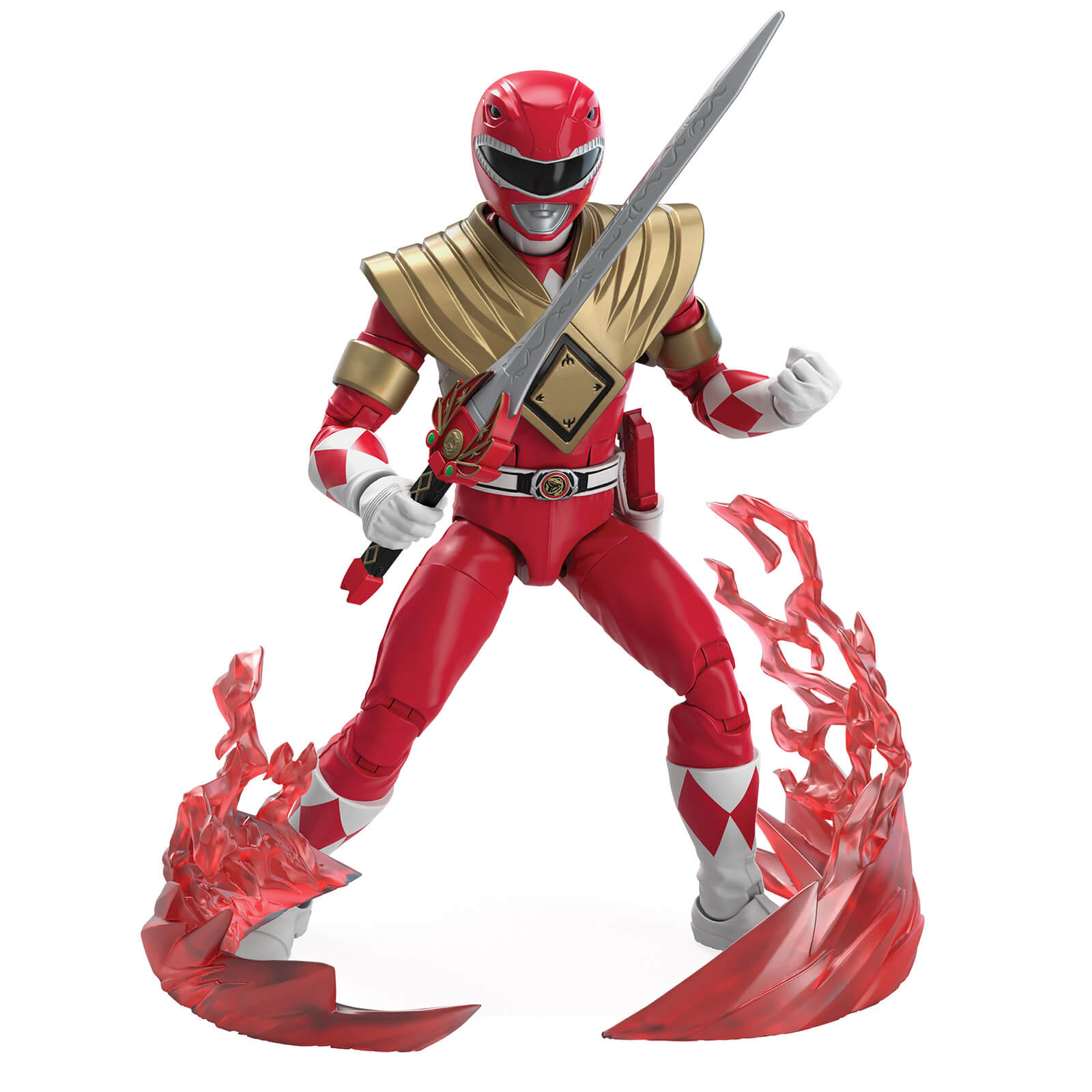 Hasbro Power Rangers Lightning Collection Remastered Mighty Morphin Red Ranger Action Figure