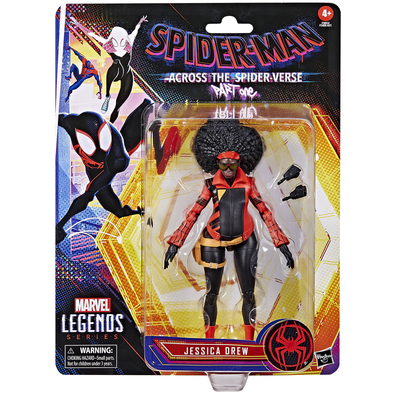 Hasbro Marvel Legends Spider-Man: Across the Spider-Verse Jessica Drew Action Figure (6 )