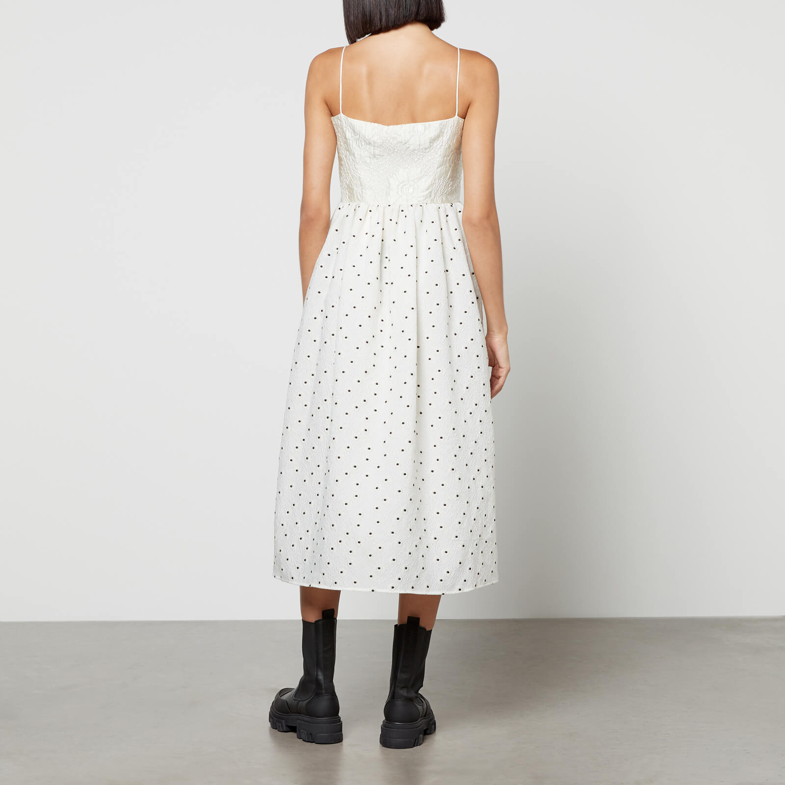 Stine Goya Women's Anny Midi Dresses - Mini Daisy Cream/Maxi Daisy - L