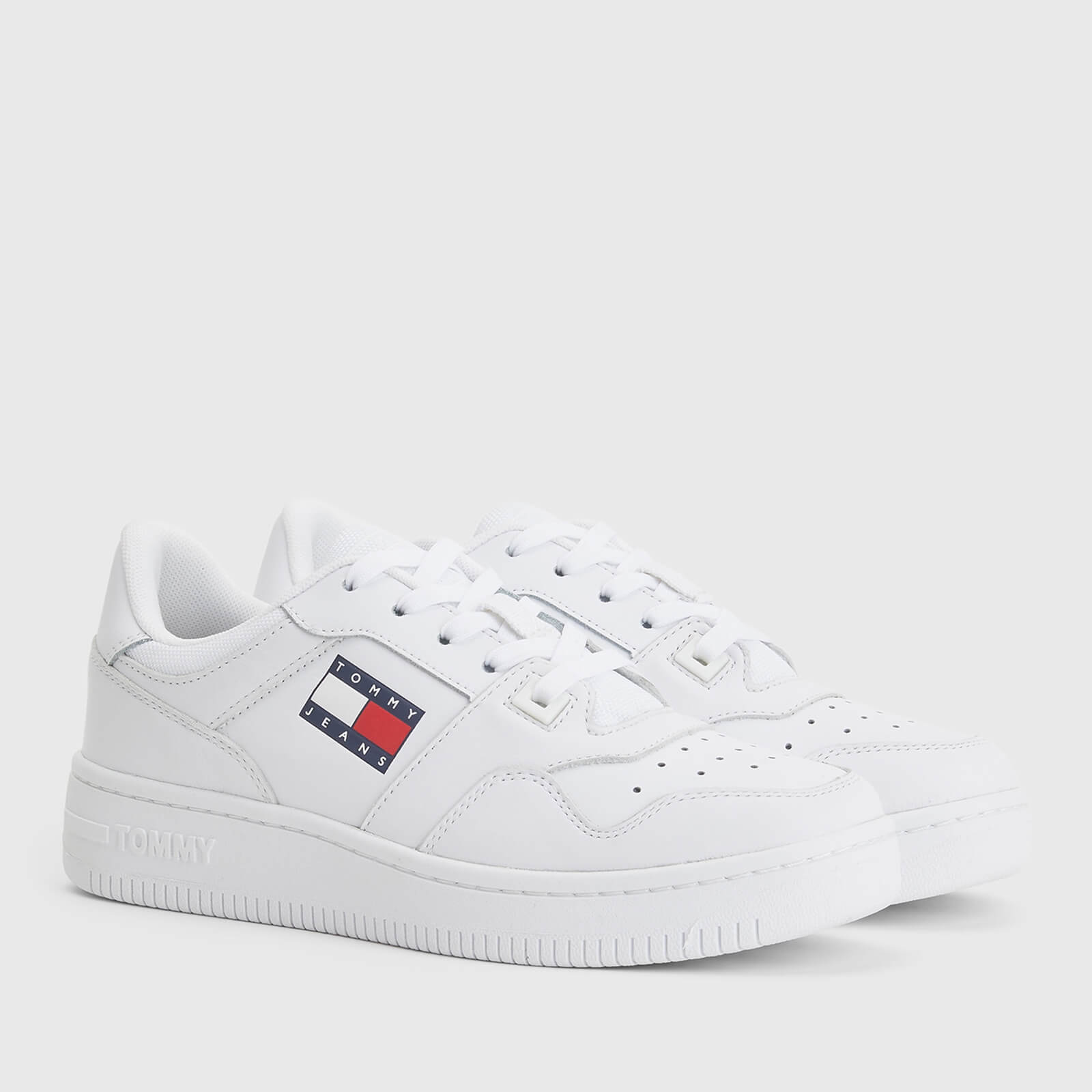 Tommy Jeans Women’s Retro Basket Leather Trainers