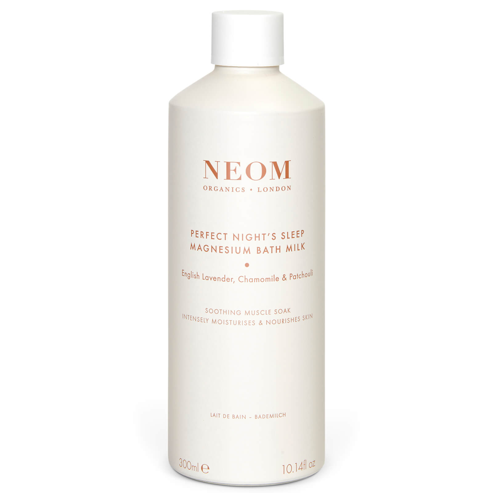 Neom Perfect Night's Sleep Magnesium Bath Milk 300ml In White