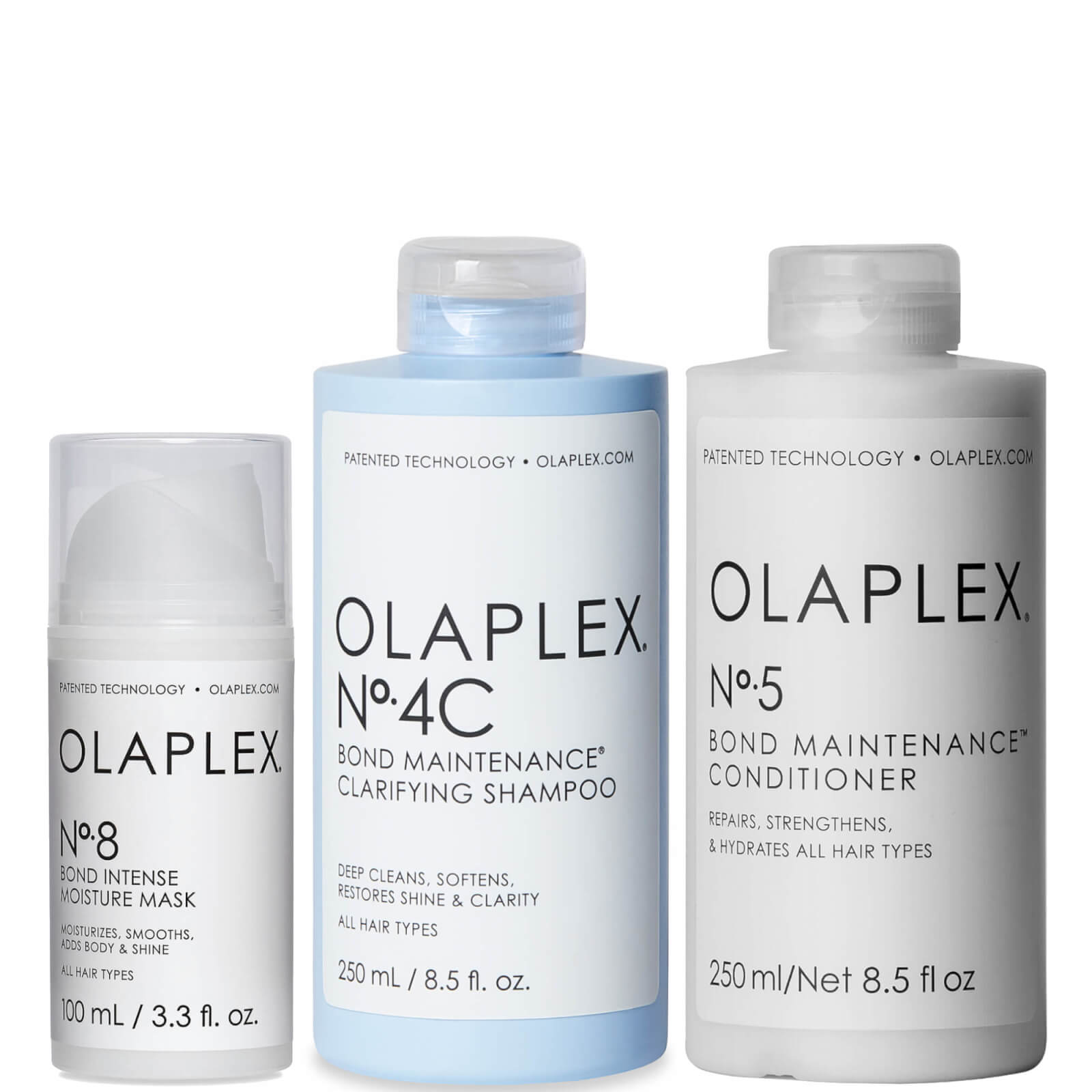

Olaplex Singles Day Bundle - No.4C, No.5, No.8
