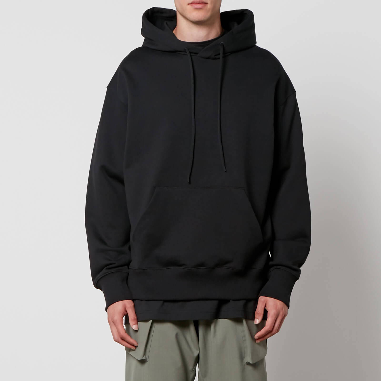 y-3 ft organic cotton hoodie - s