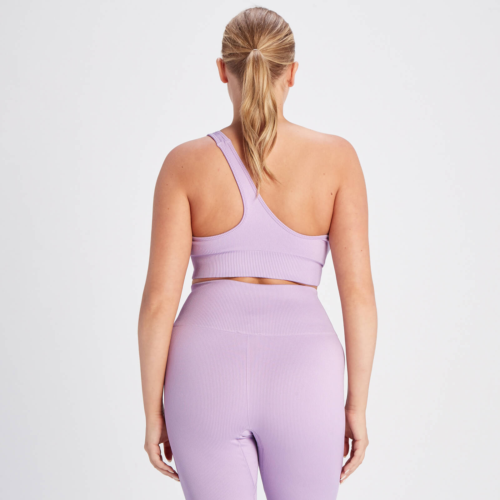 5059883240954 - Damen Tempo Rib Nahtloser Asymmetrischer BH – Fliederfarben - XL 5059883240954 - Damen Tempo Rib Nahtloser Asymmetrischer BH – Fliederfarben - XL