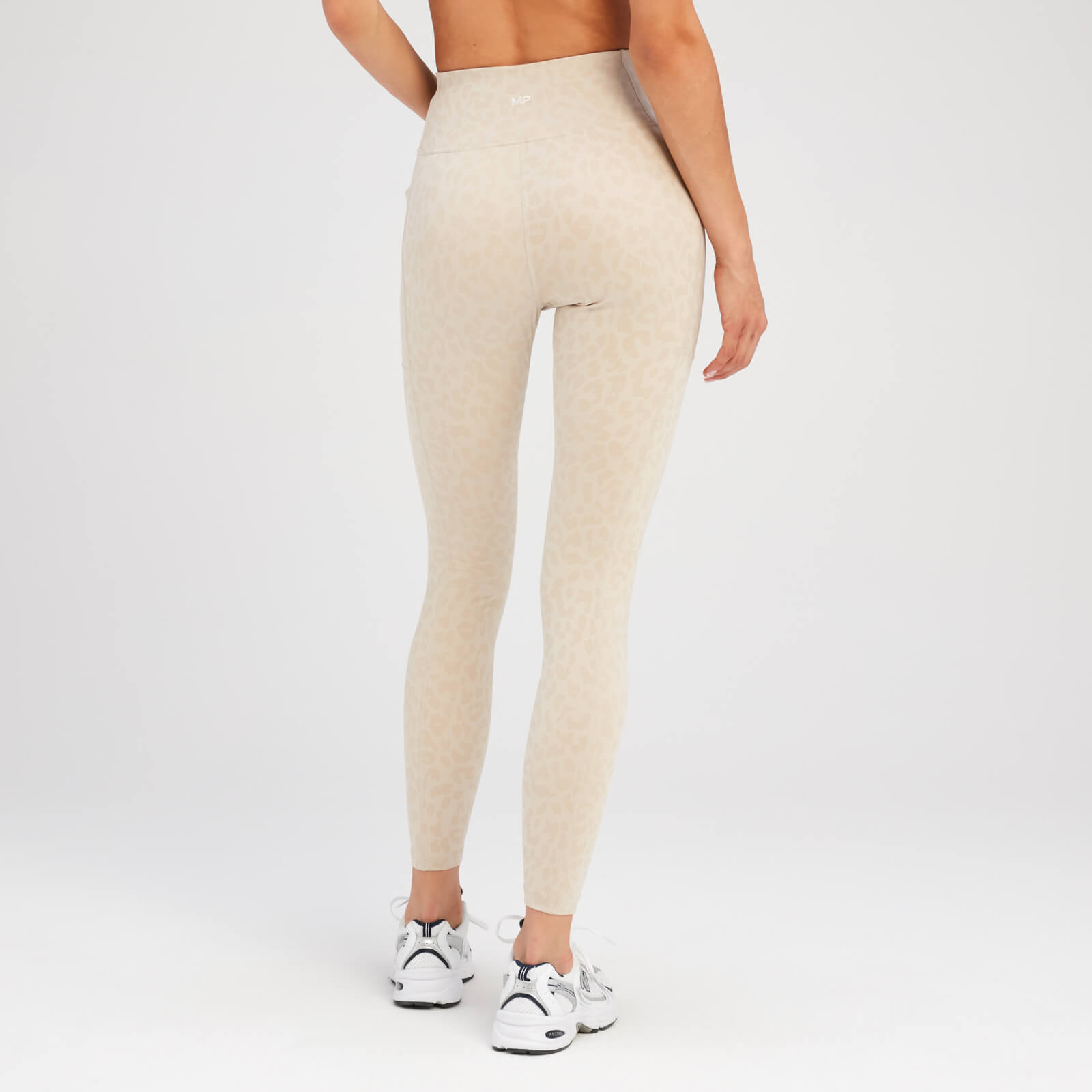 5059883244495 - Damen Tempo Animal Leggings – Leinwandgrau - S 5059883244495 - Damen Tempo Animal Leggings – Leinwandgrau - S