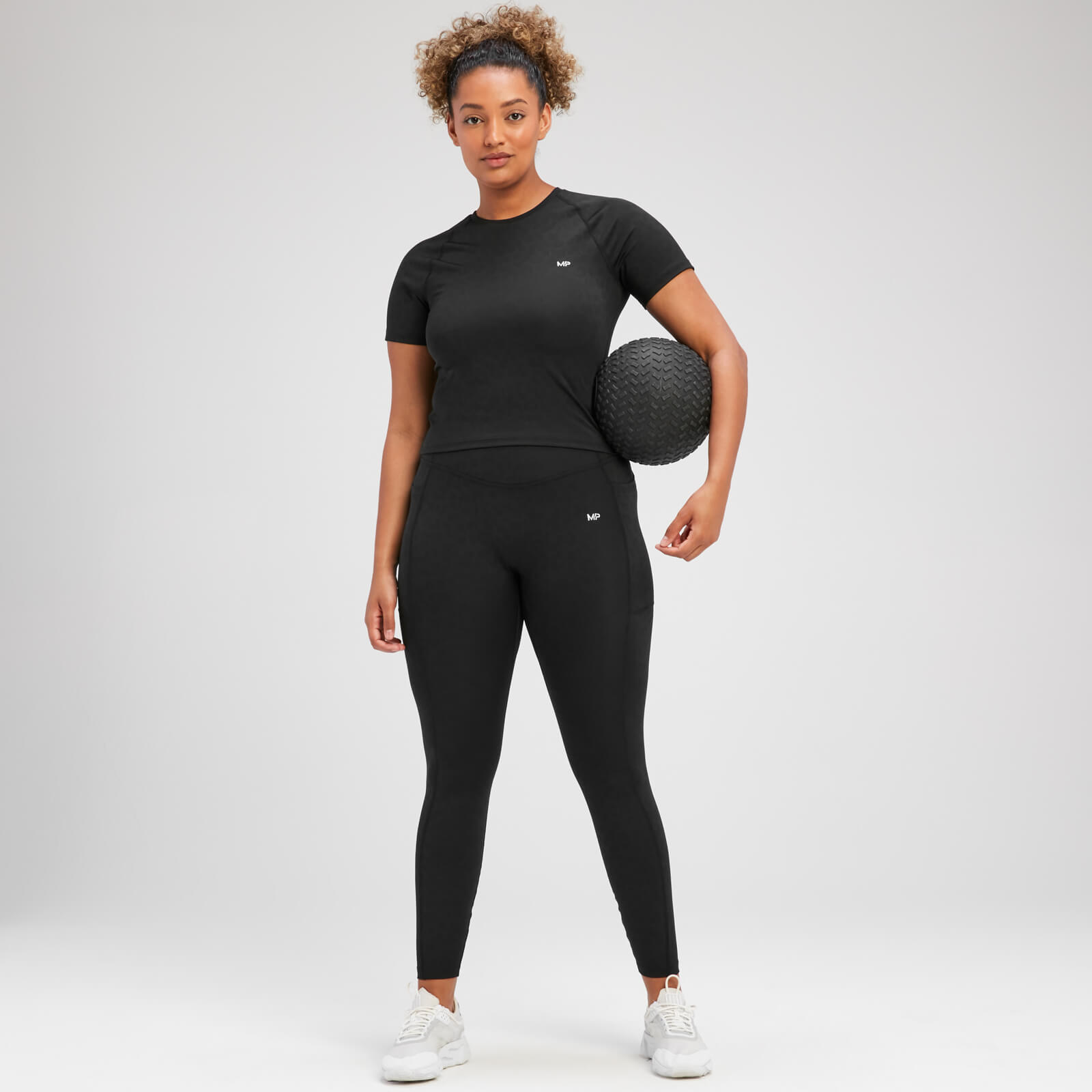 5059883244563 - Damen Tempo Animal Leggings – Schwarz - S 5059883244563 - Damen Tempo Animal Leggings – Schwarz - S