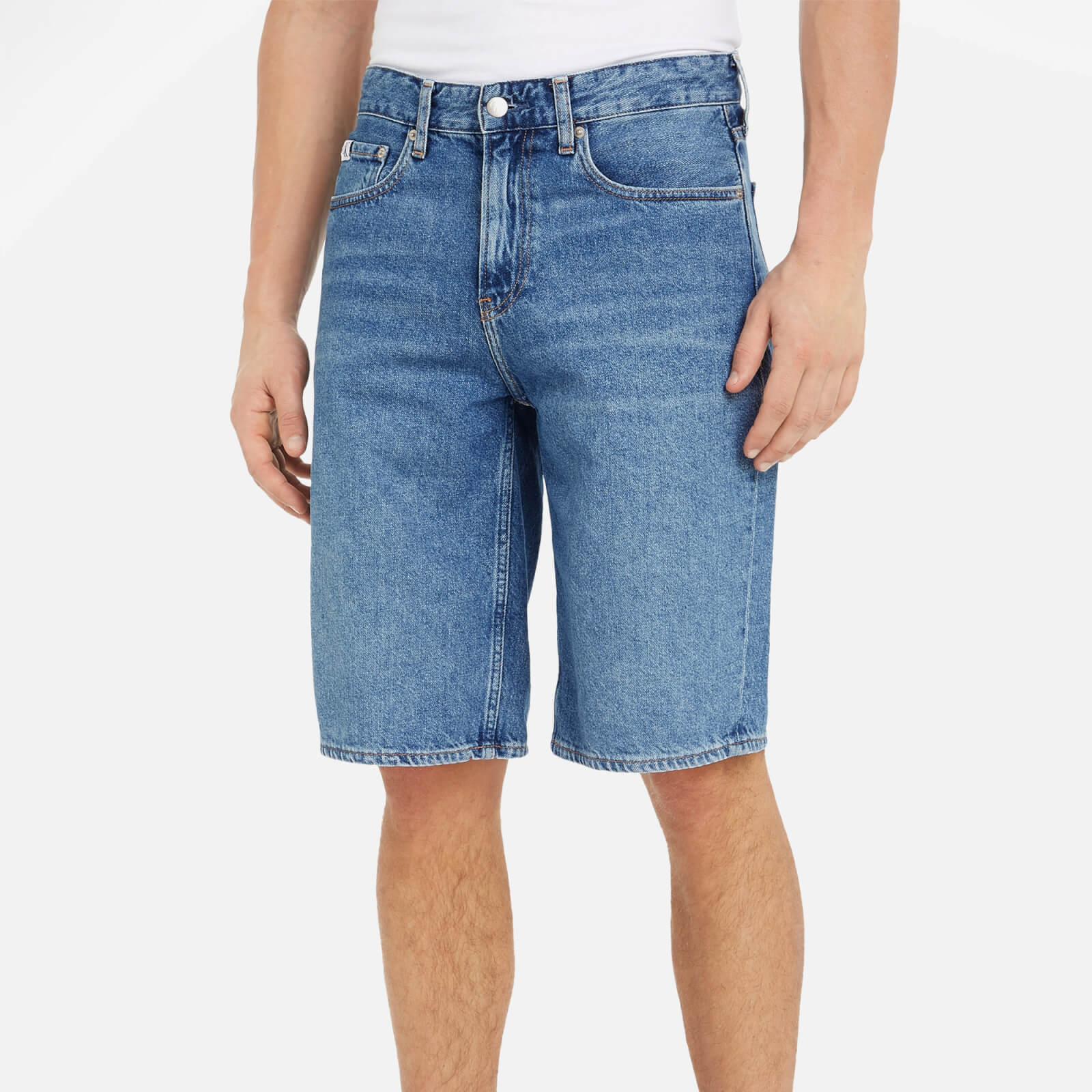 Calvin Klein Jeans 90s Loose Cotton Denim Shorts