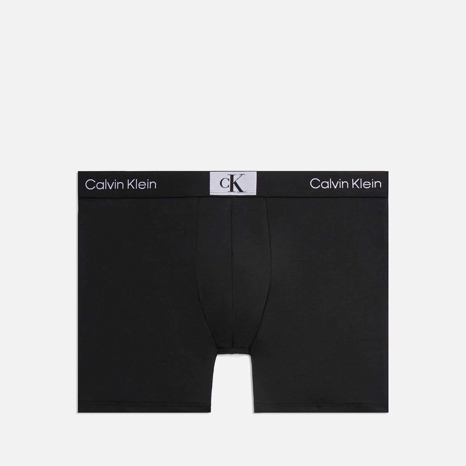 Calvin Klein Logo Waistband Cotton-Blend Boxer Briefs