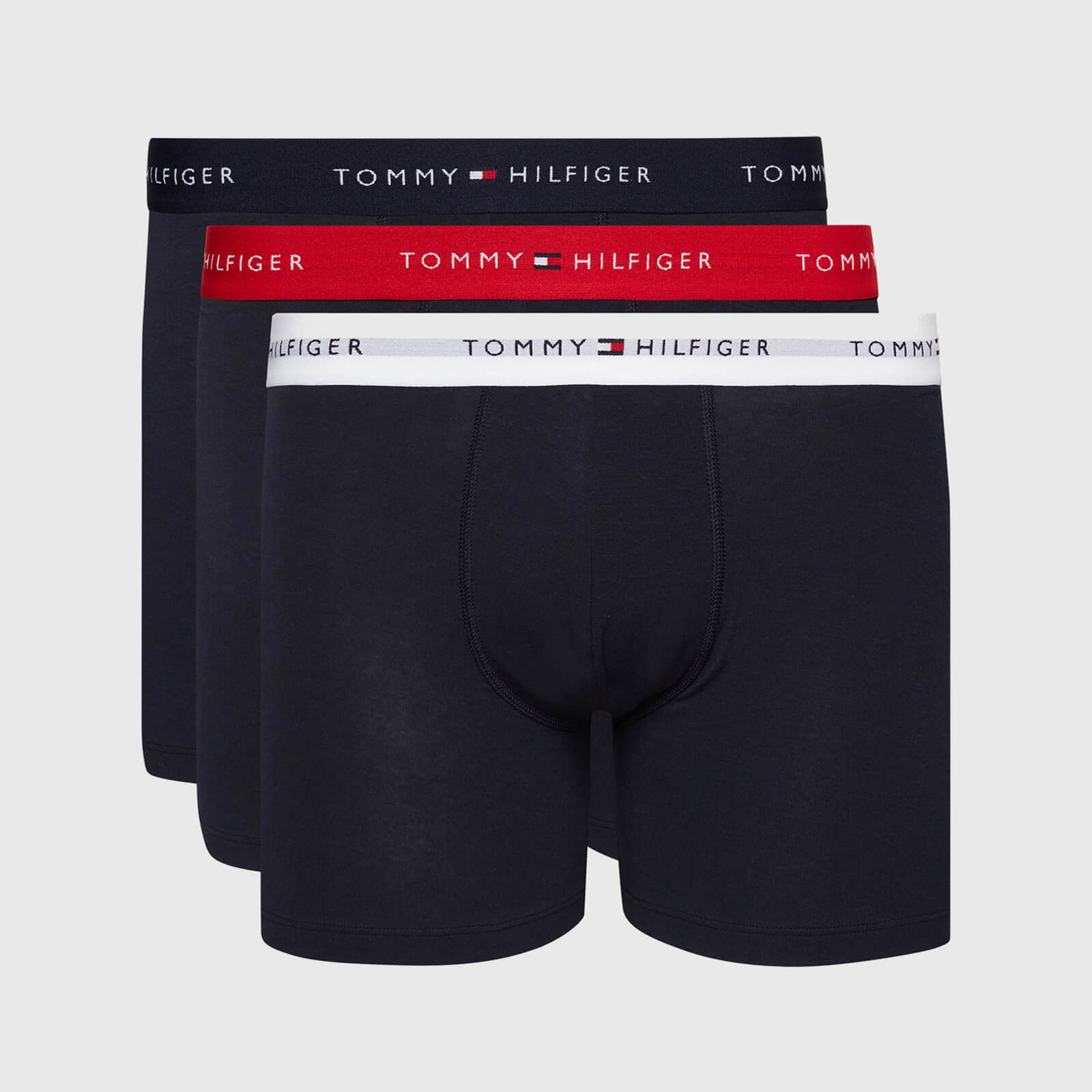 Tommy Hilfiger Three-Pack Stretch-Cotton Boxer Briefs