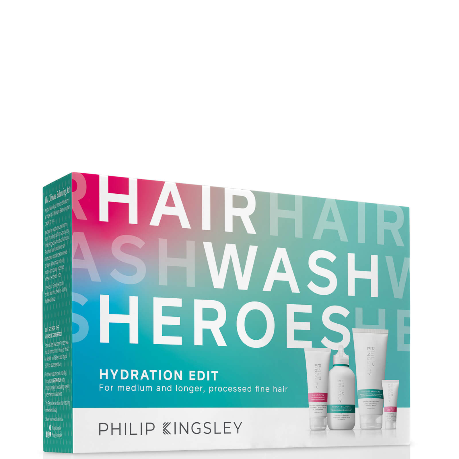 Philip Kingsley Hair Wash Heroes: Moisture Balancing Hydration Edit In Neutral