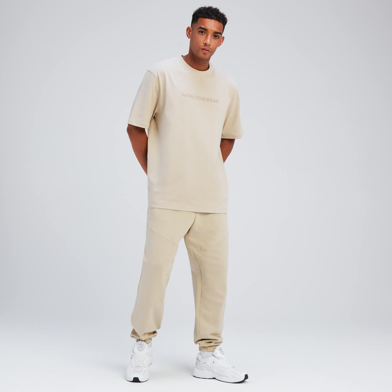 5059883247106 - Herren Rest Day Oversized T-Shirt – Leinwandgrau - L 5059883247106 - Herren Rest Day Oversized T-Shirt – Leinwandgrau - L