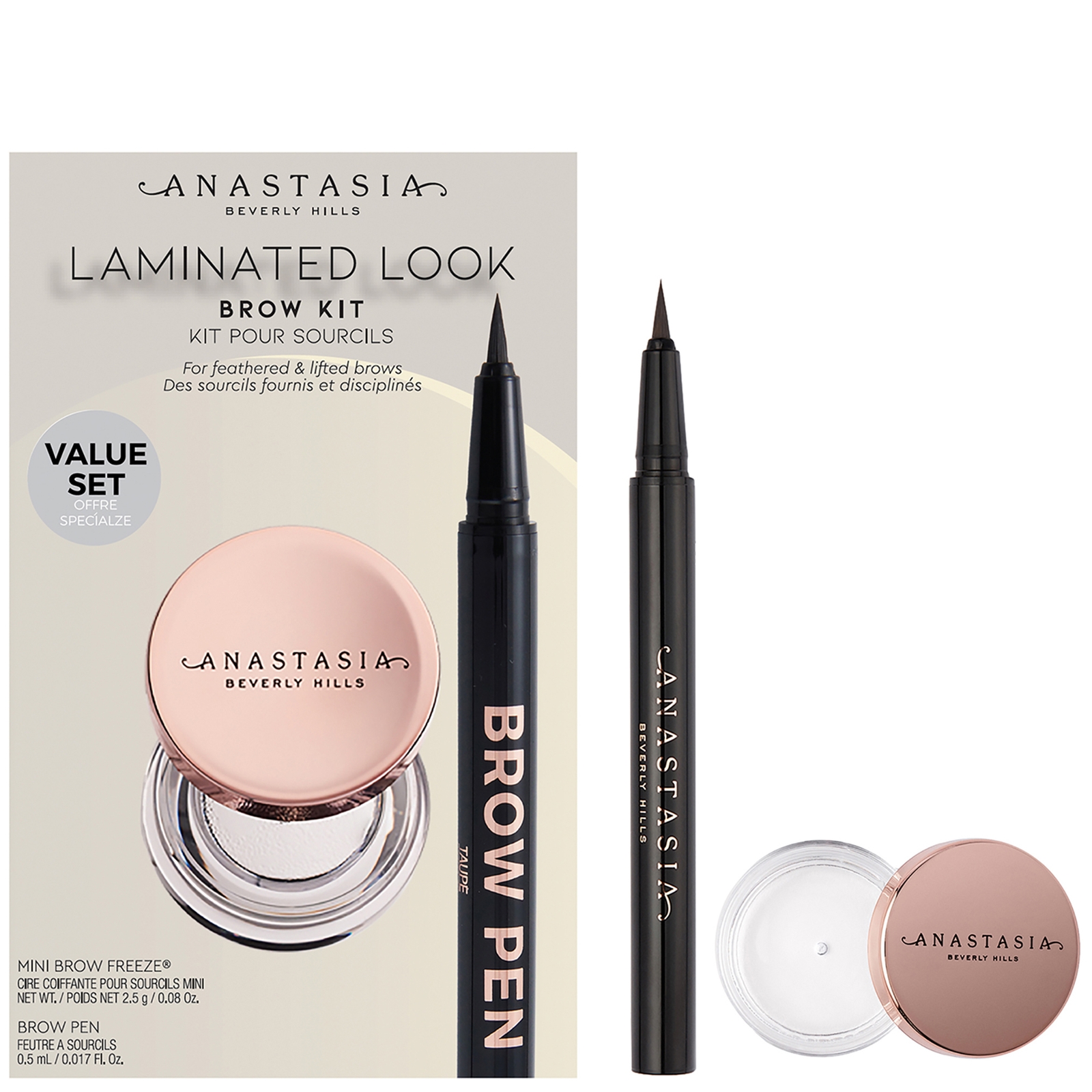 

Anastasia Beverly Hills Laminated Look Brow Kit (Various Shades) - Taupe