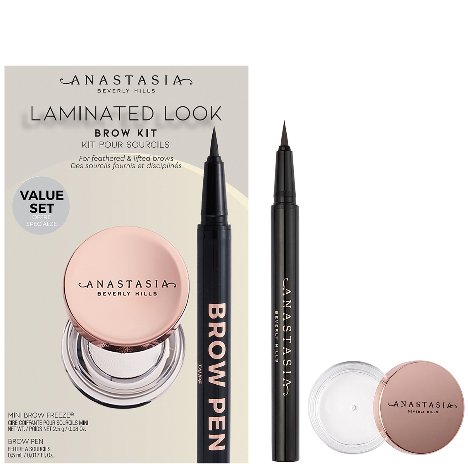 

Anastasia Beverly Hills Laminated Look Brow Kit (Various Shades) - Medium Brown