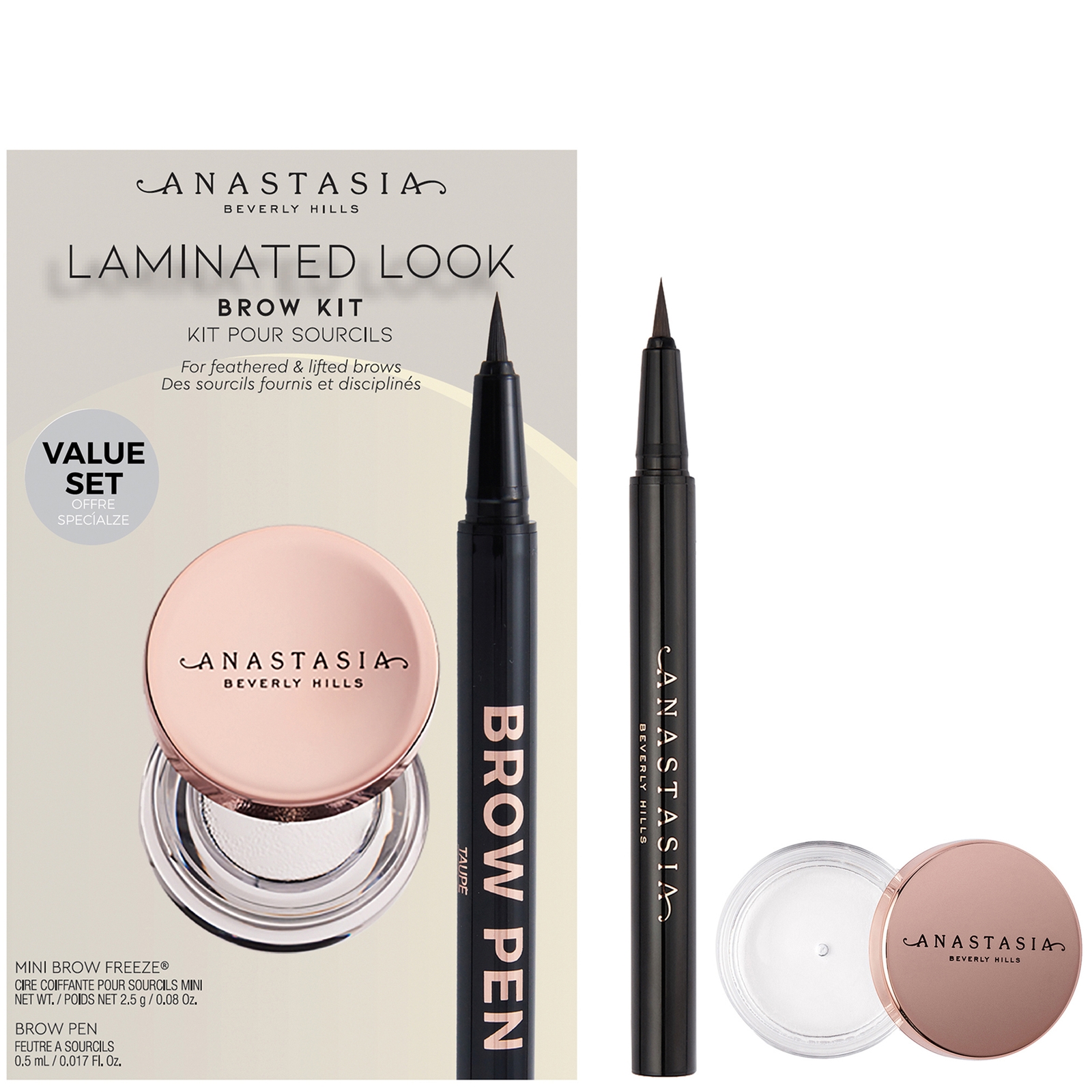 

Anastasia Beverly Hills Laminated Look Brow Kit (Various Shades) - Ebony