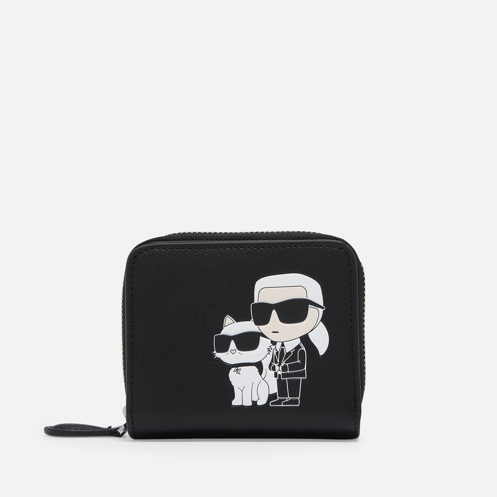 Image of Karl Lagerfeld Shooting Stars K/Ikonik 2.0 Leather Wallet