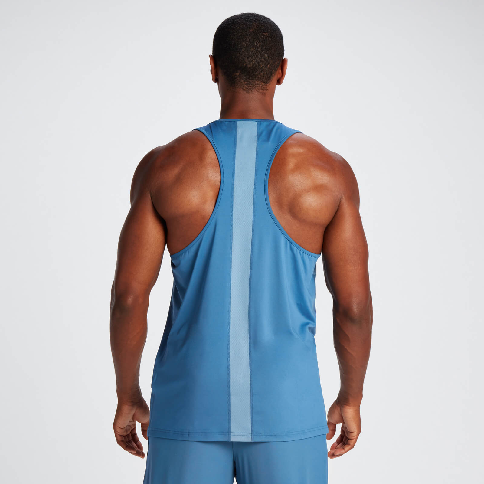 MP Herren Tempo Stringer-Top — Indigoblau - S